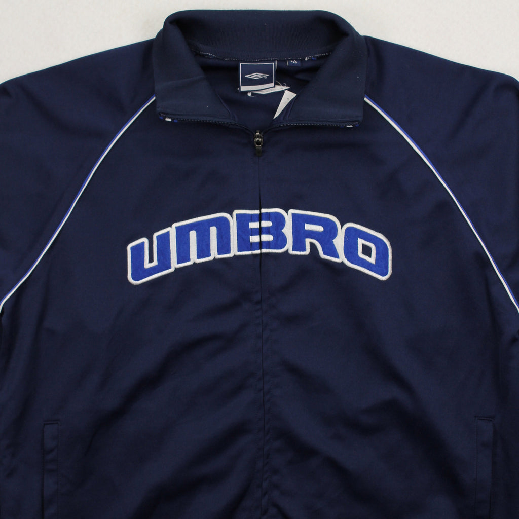 2000s Umbro Spellout Track Jacket L