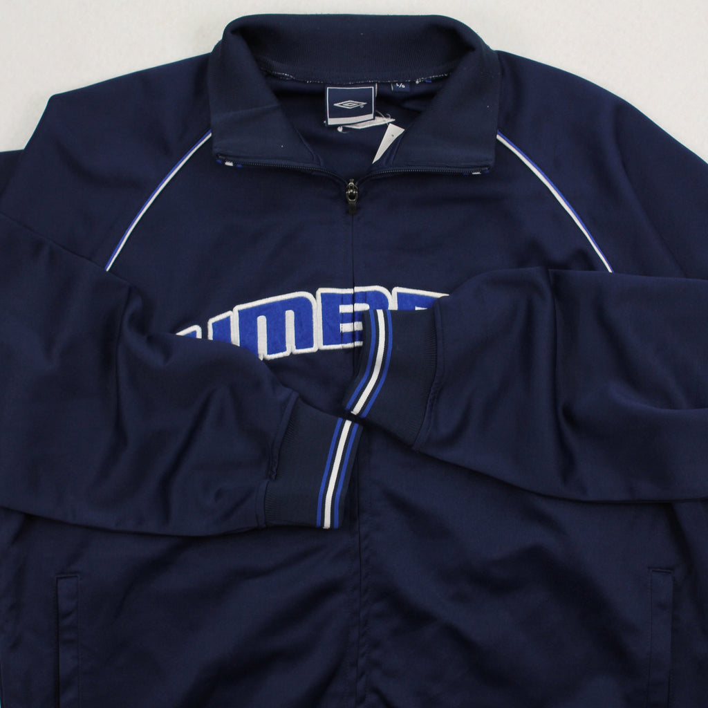 2000s Umbro Spellout Track Jacket L