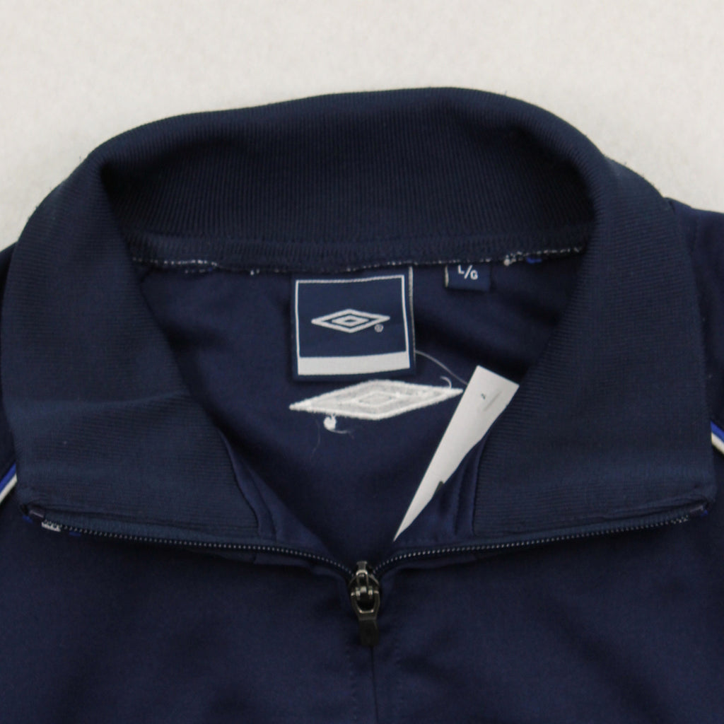 2000s Umbro Spellout Track Jacket L