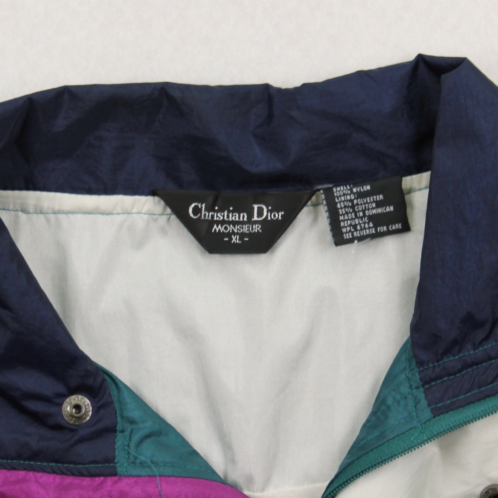 Vintage Christian Dior Windbreaker Jacket XL