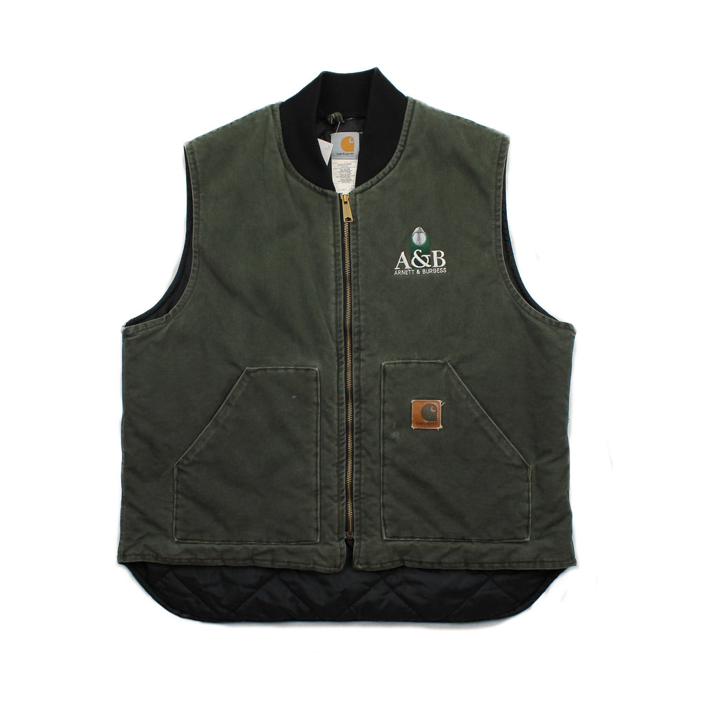 Vintage Carhartt A&B Quilted Work Vest XL