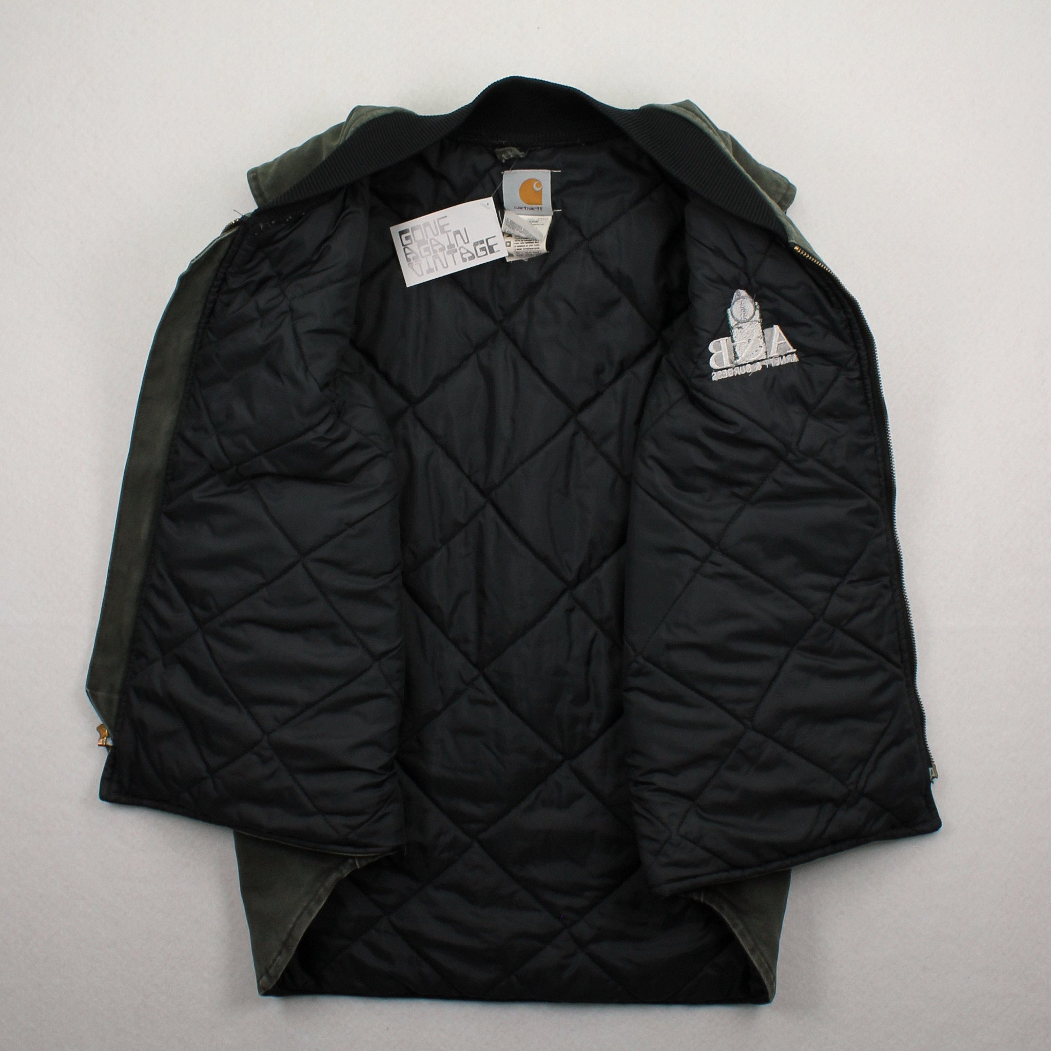 Vintage Carhartt A&B Quilted Work Vest XL