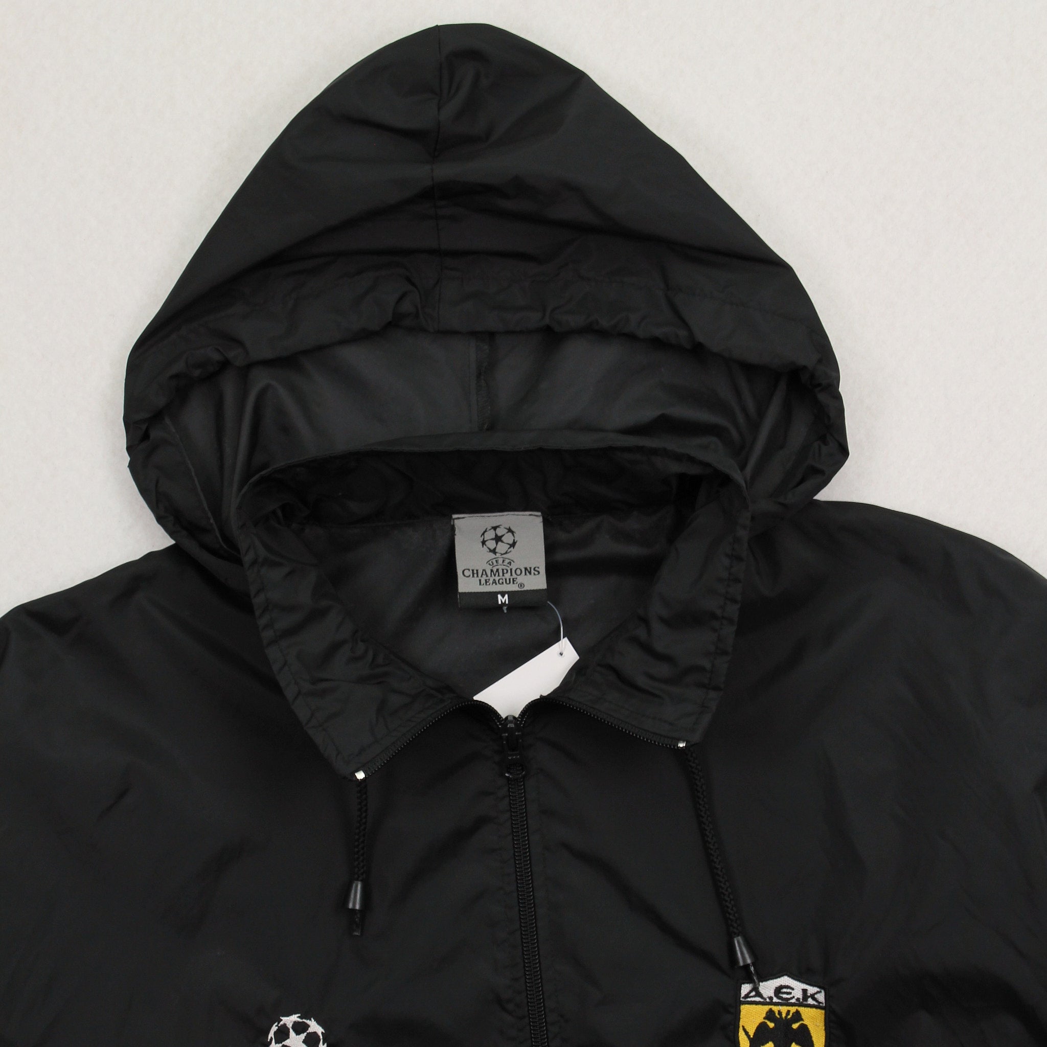 Vintage AEK Athens Champions League Jacket M