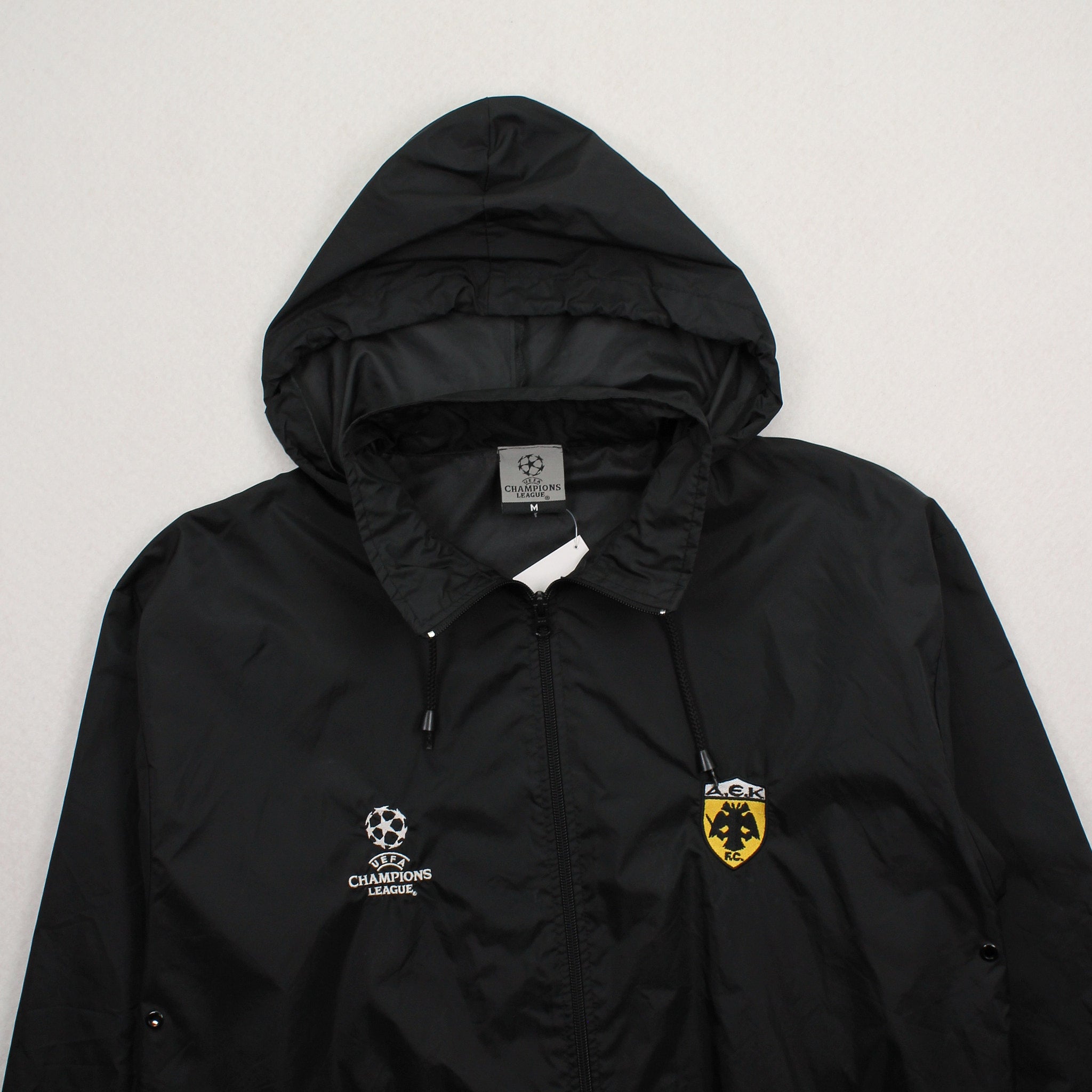Vintage AEK Athens Champions League Jacket M