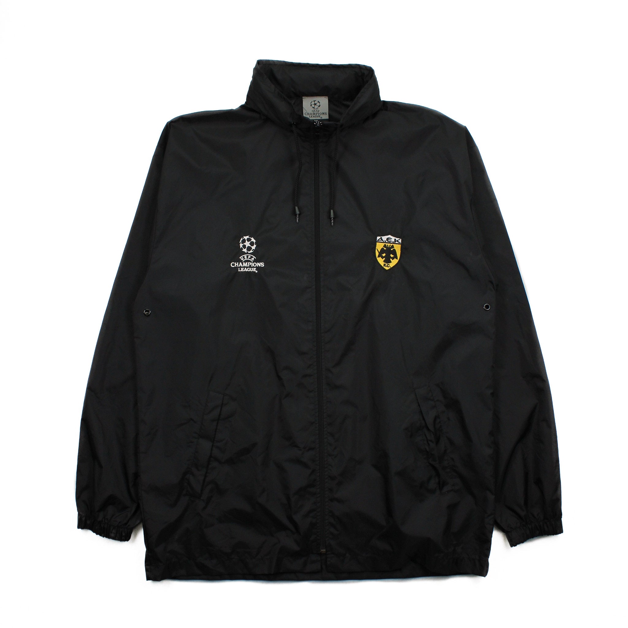 Vintage AEK Athens Champions League Jacket M