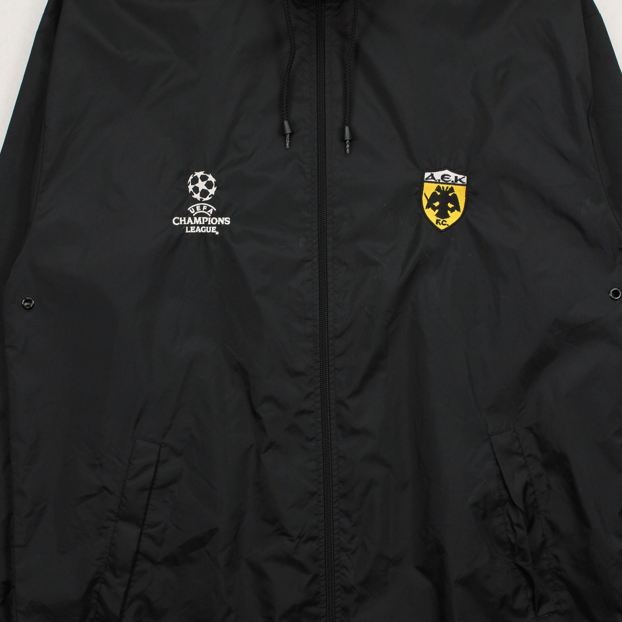 Vintage AEK Athens Champions League Jacket M