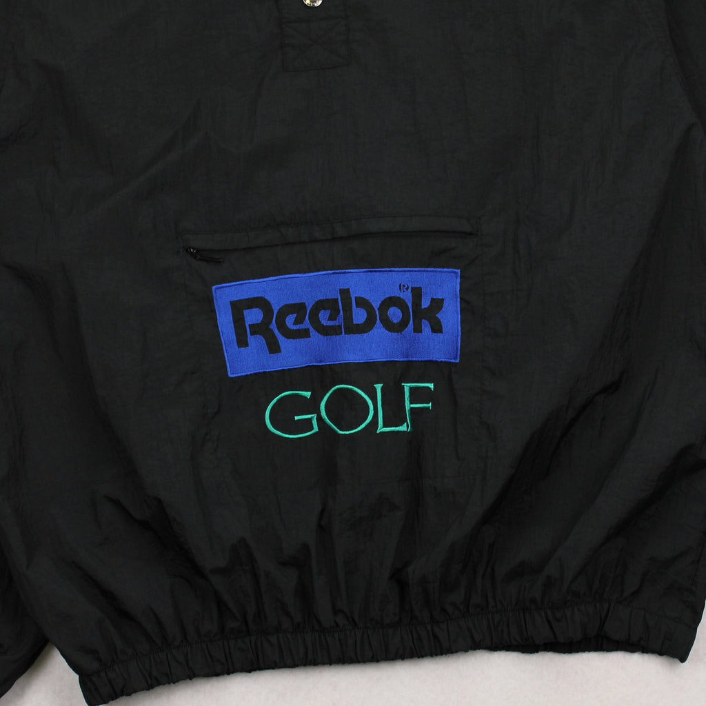 Vintage Reebok Golf 1/4 Button Pullover Jacket L