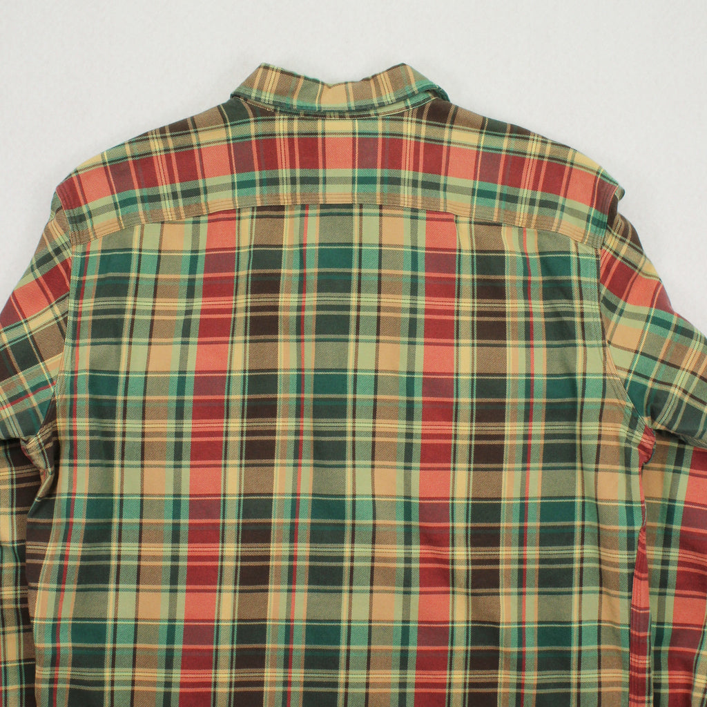 Vintage Polo Ralph Lauren Plaid Elbow Patch Shirt M
