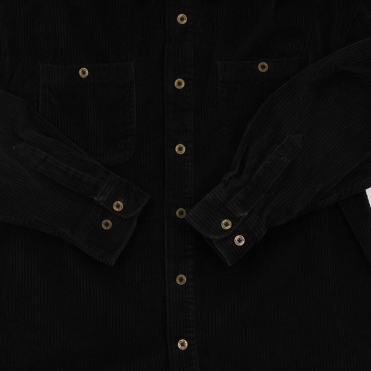 Cherokee Coduroy Button Up Shirt L
