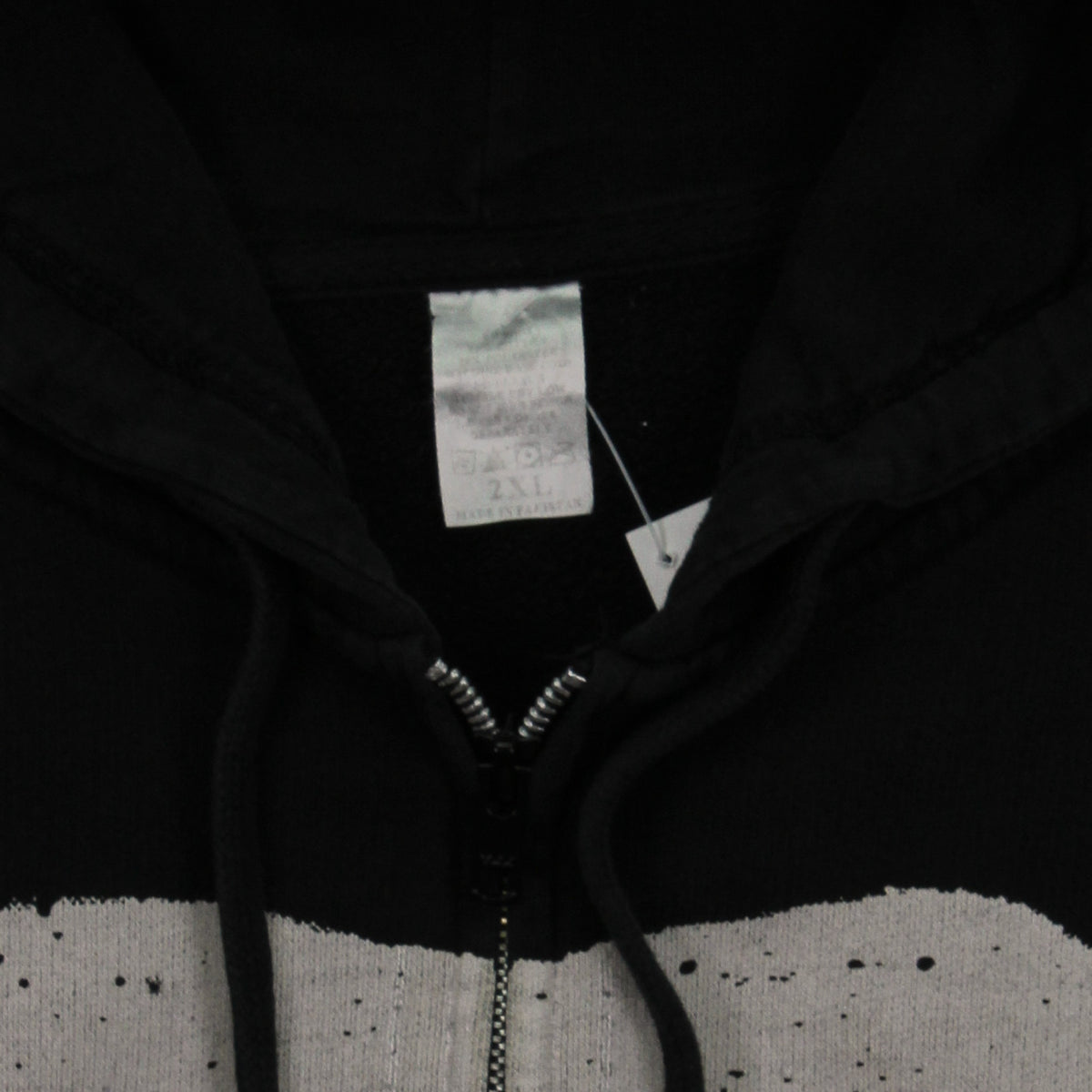 2011 Misfits Skull Logo Zip Hoodie XXL