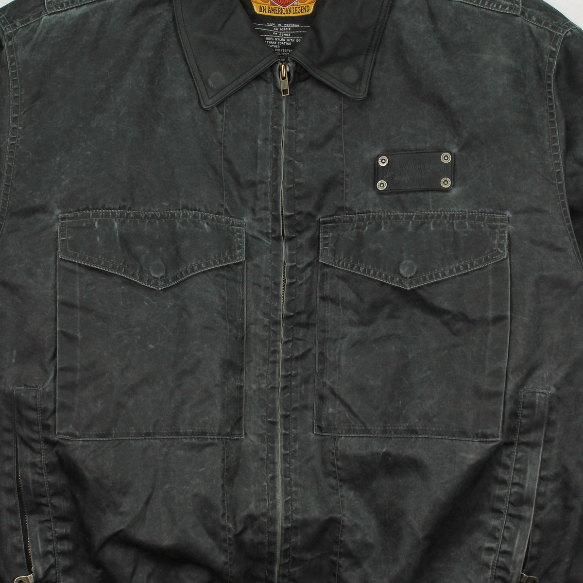 Vintage Harley Davidson Motorcycles Bomber Jacket XL
