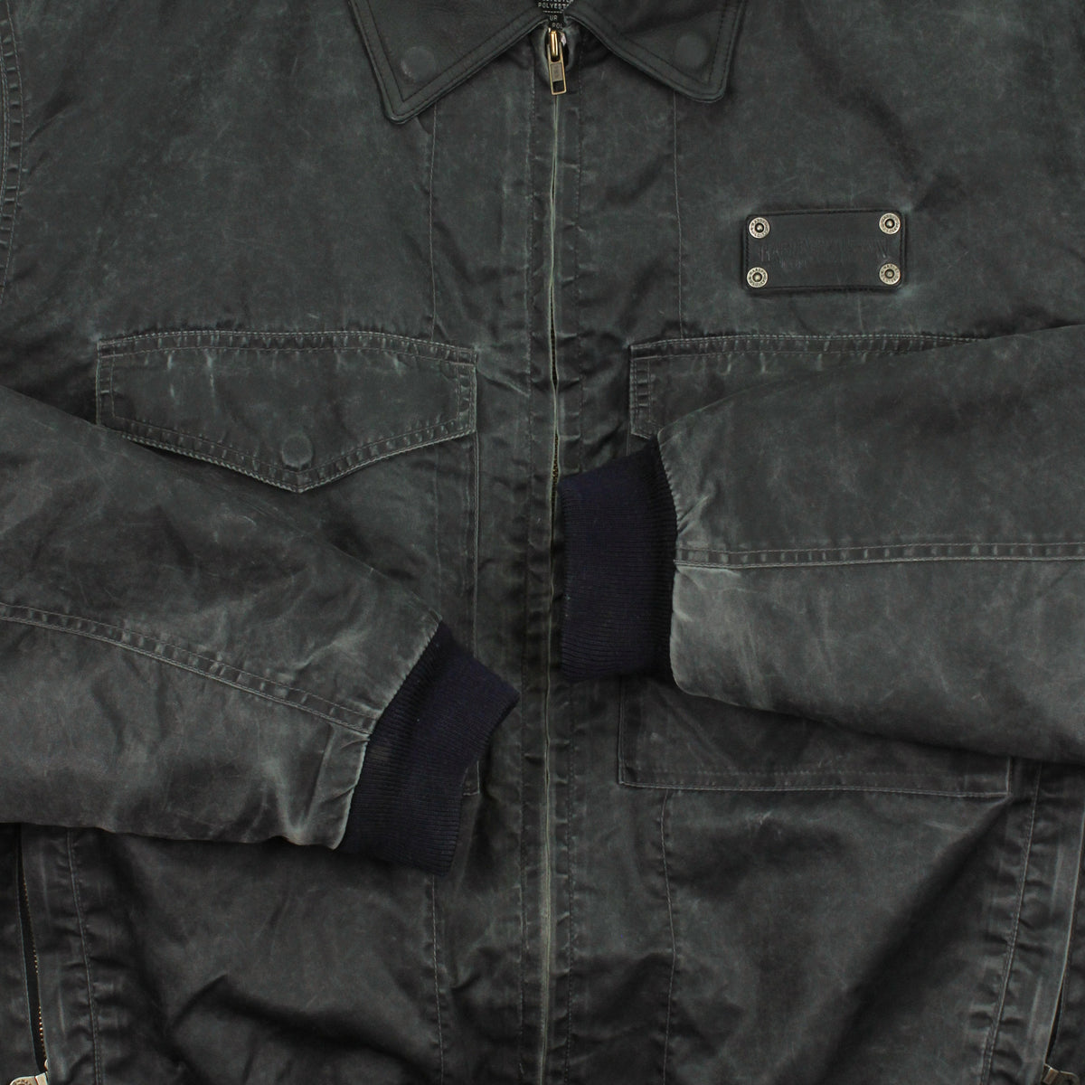 Vintage Harley Davidson Motorcycles Bomber Jacket XL
