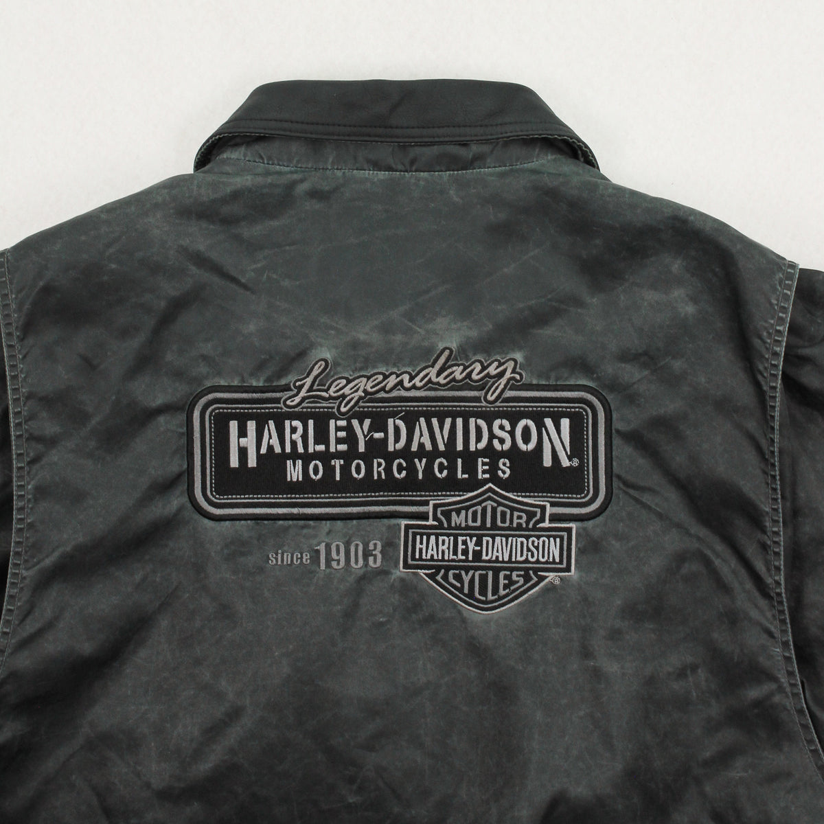 Vintage Harley Davidson Motorcycles Bomber Jacket XL