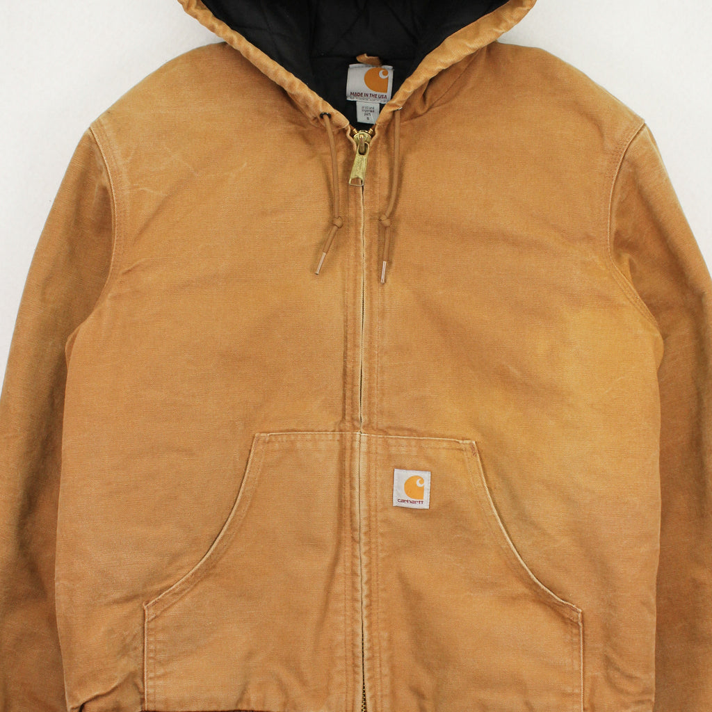 Vintage Carhartt Quilt Lined Work Jacket S