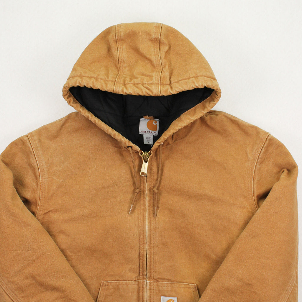 Vintage Carhartt Quilt Lined Work Jacket S