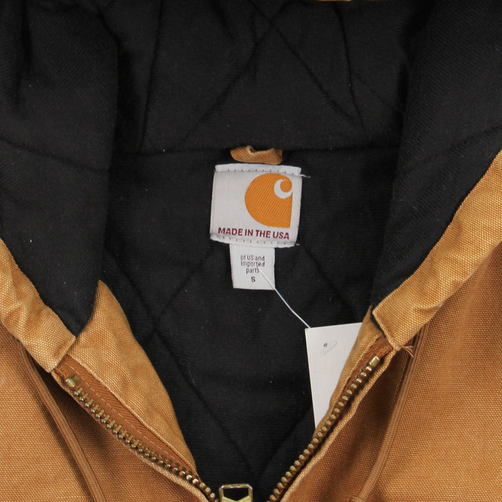 Vintage Carhartt Quilt Lined Work Jacket S