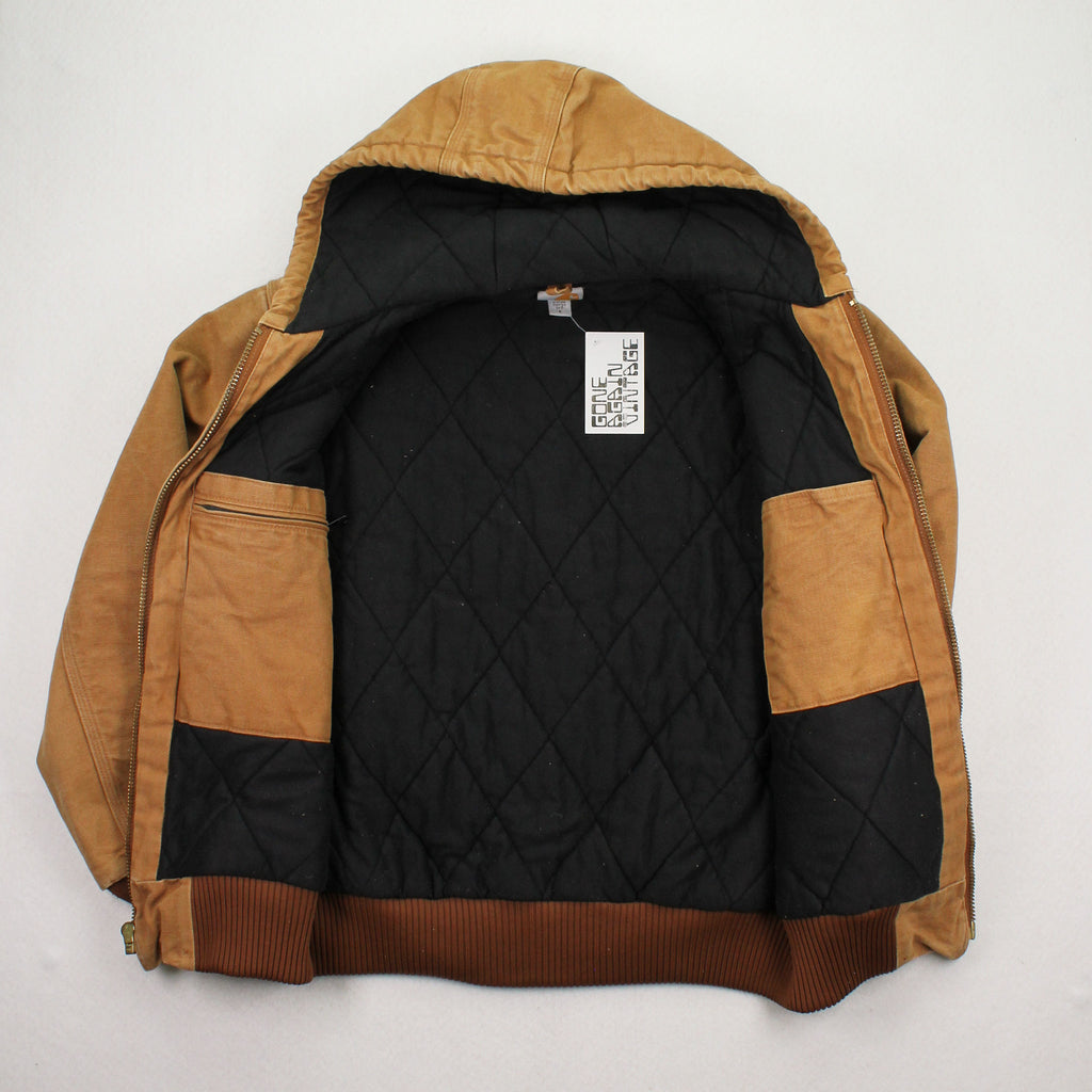 Vintage Carhartt Quilt Lined Work Jacket S
