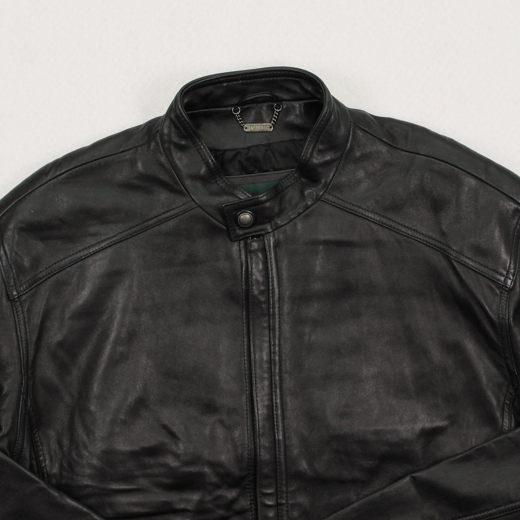 Vintage Danier Leather Bomber Jacket L