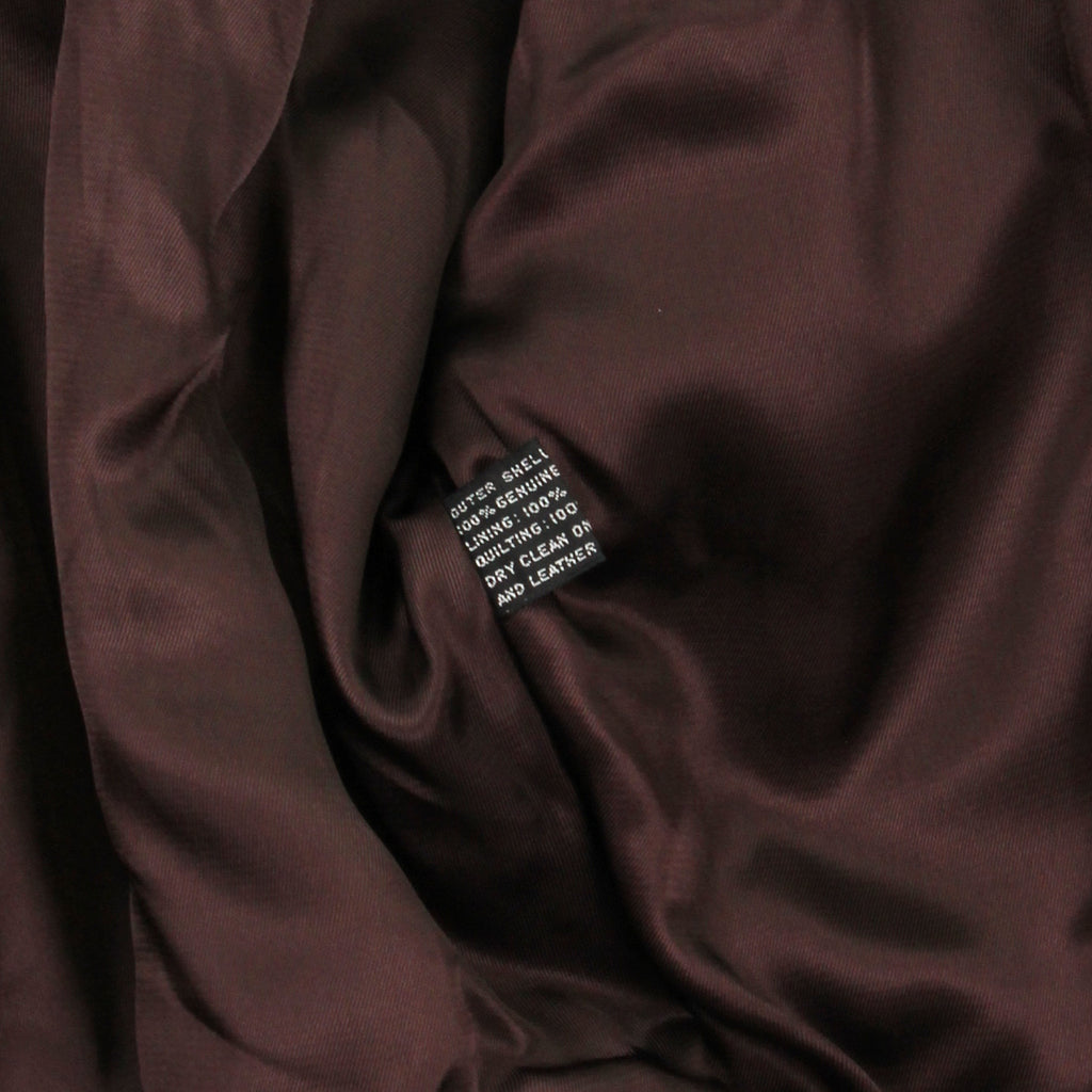 Vintage Carlucci Leather Bomber Jacket Women's M