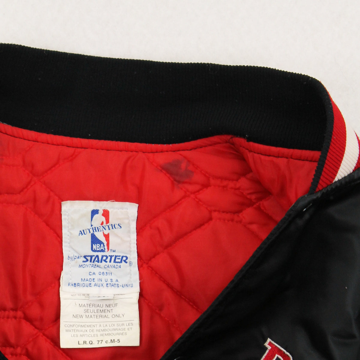 Vintage Starter Chicago Bulls NBA Satin Jacket XL