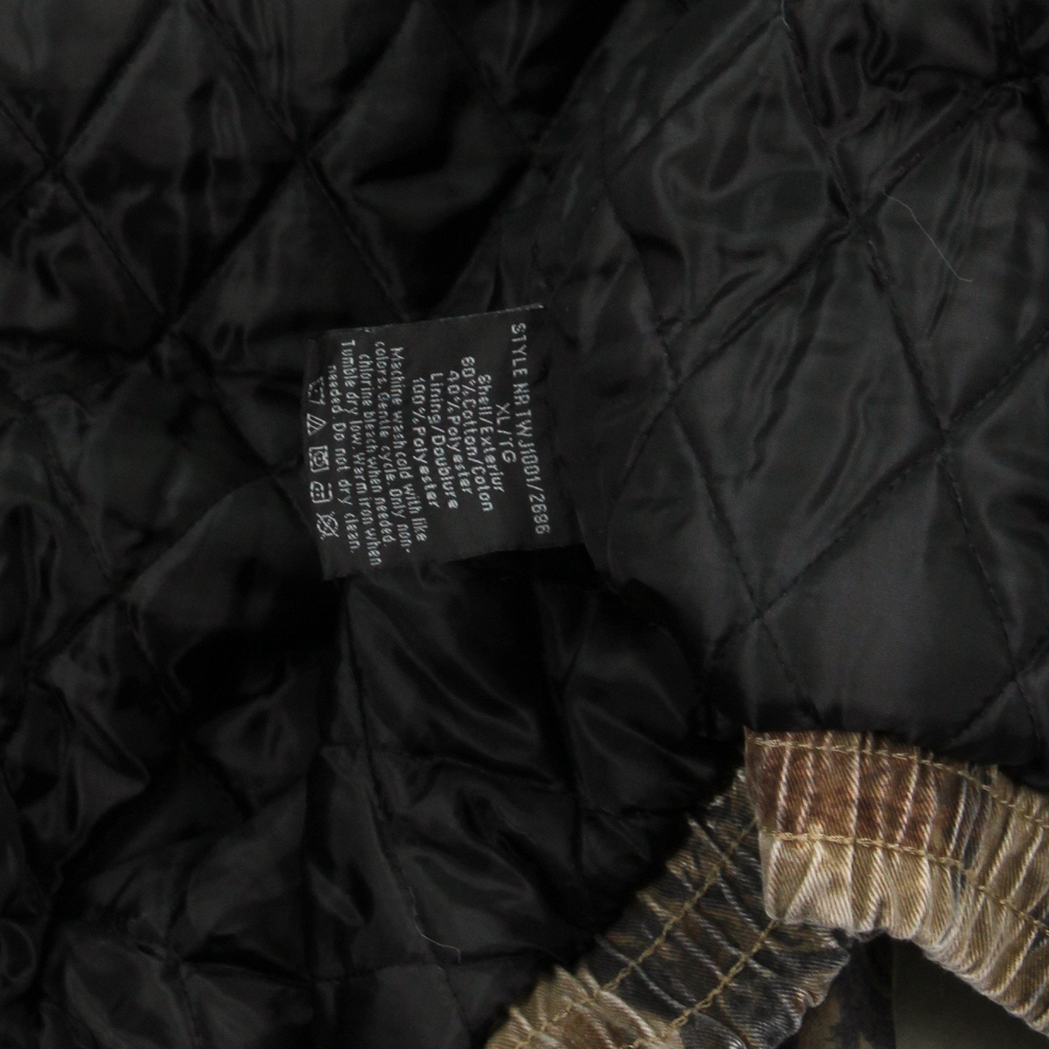 Vintage Tallwoods Real Tree Bomber Jacket XL