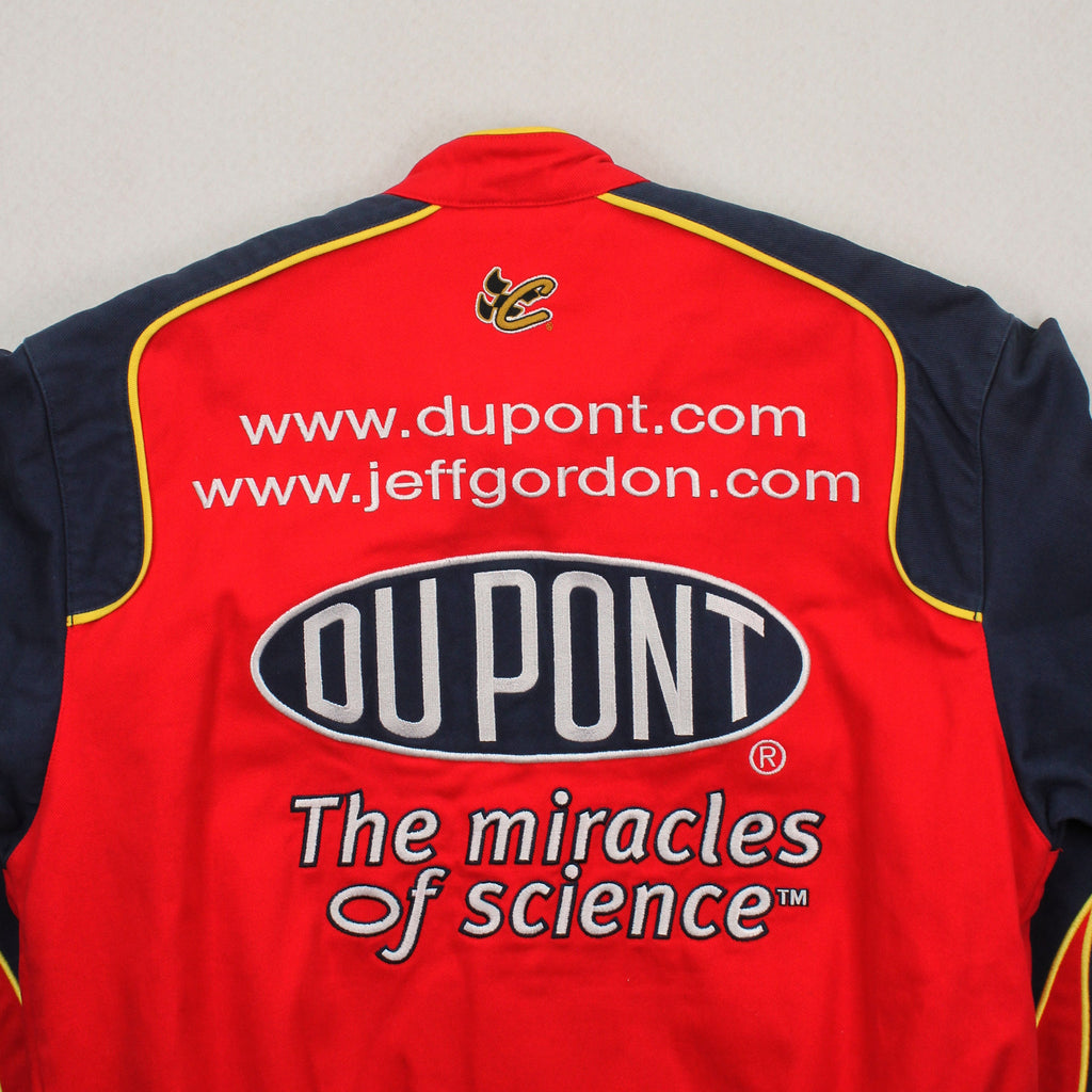 Vintage Dupont Flames NASCAR Racing Jacket M