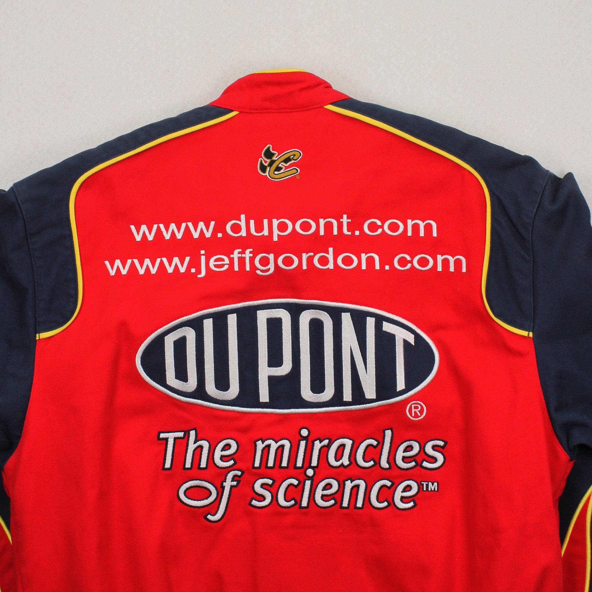 Vintage Dupont Flames NASCAR Racing Jacket M