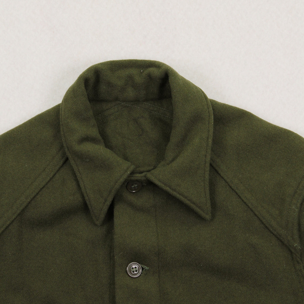 Vintage Military Wool Button Up Shirt M