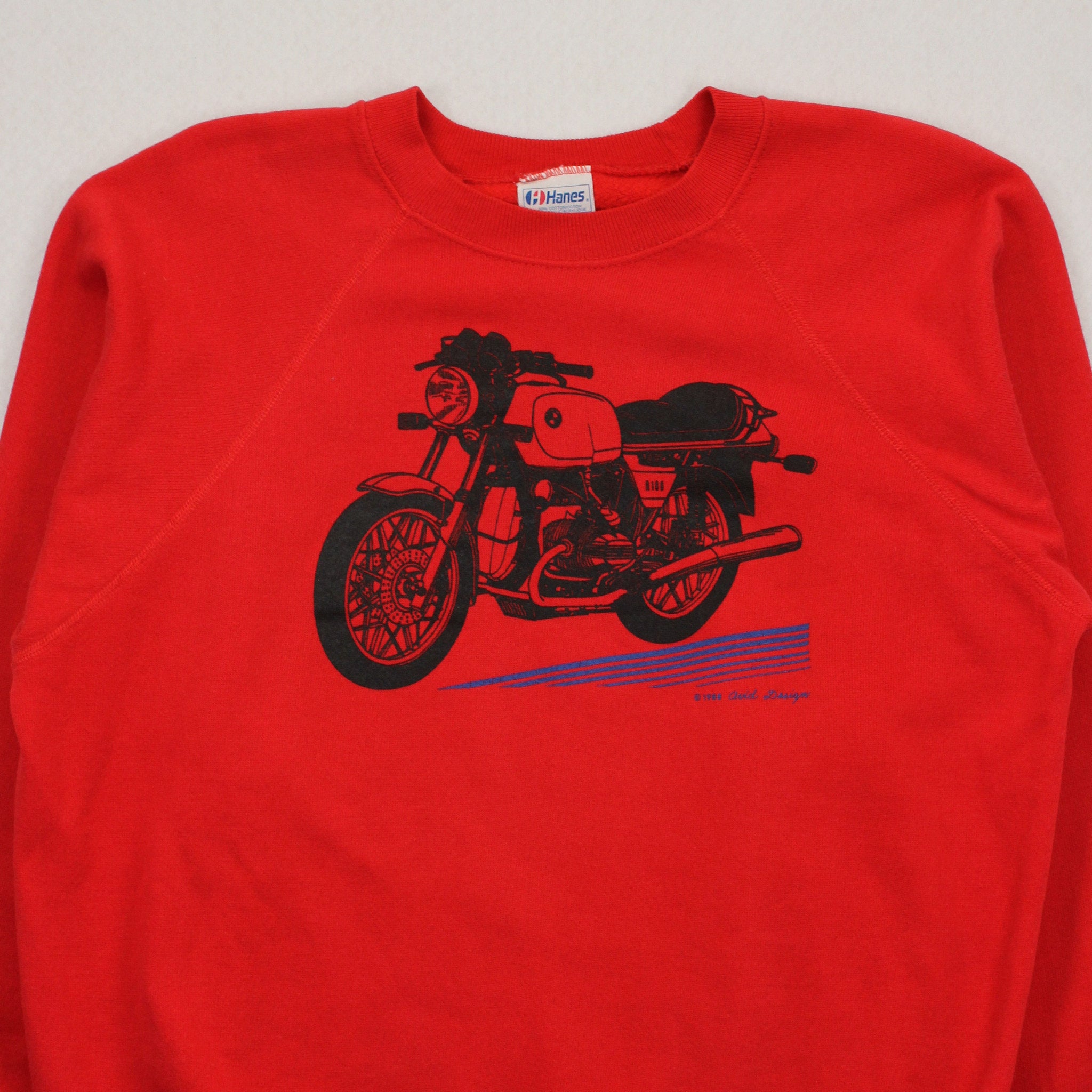 1988 BMW Motorbike Graphic Crewneck L