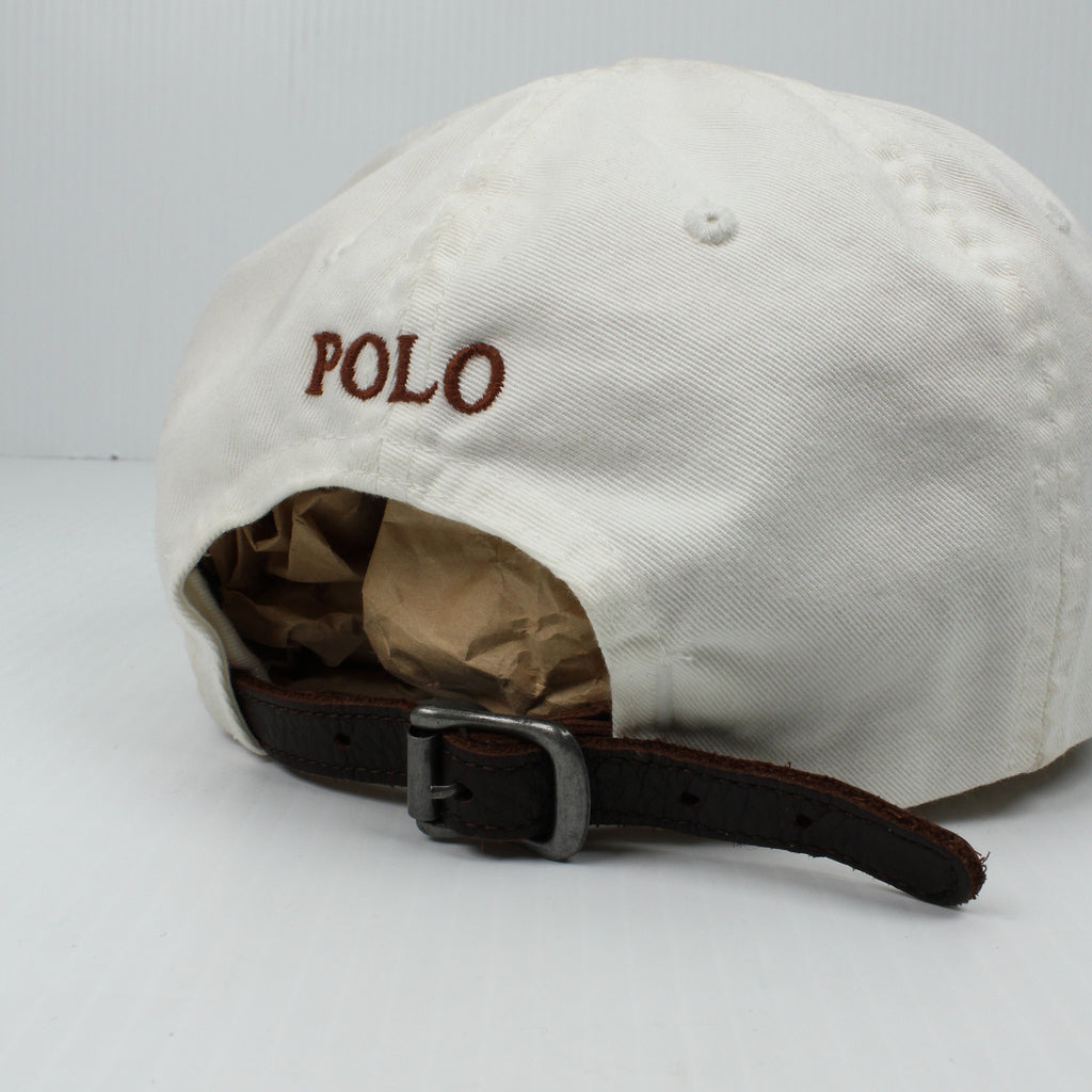 Vintage Polo Ralph Lauren Leather Strap Hat