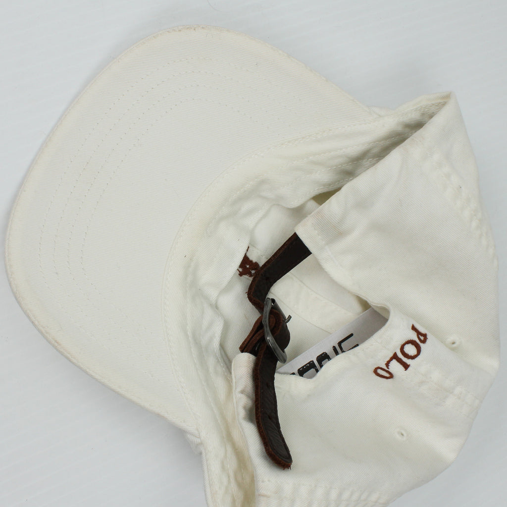Vintage Polo Ralph Lauren Leather Strap Hat