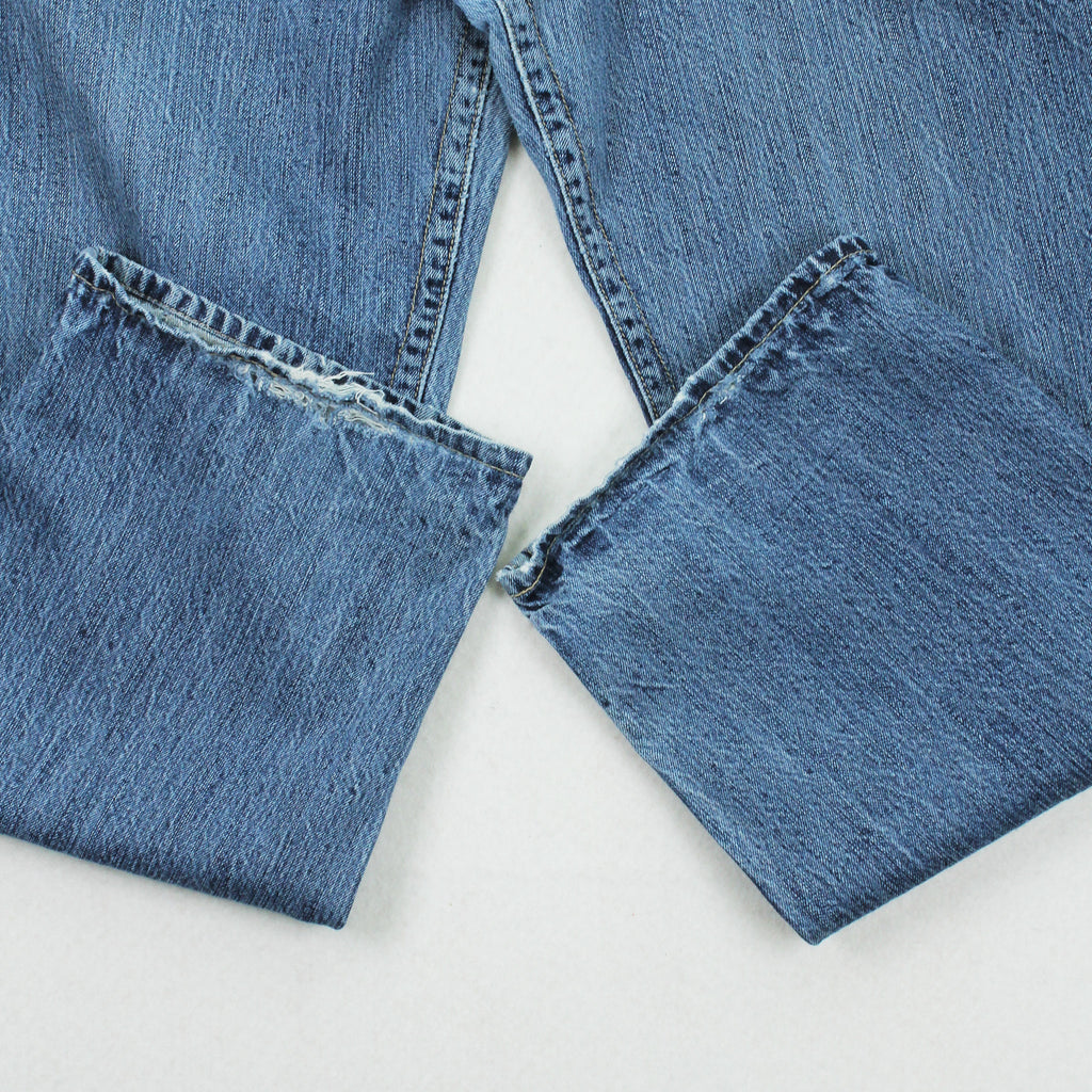 Y2K Avirex Baggy Medium Wash Denim 34