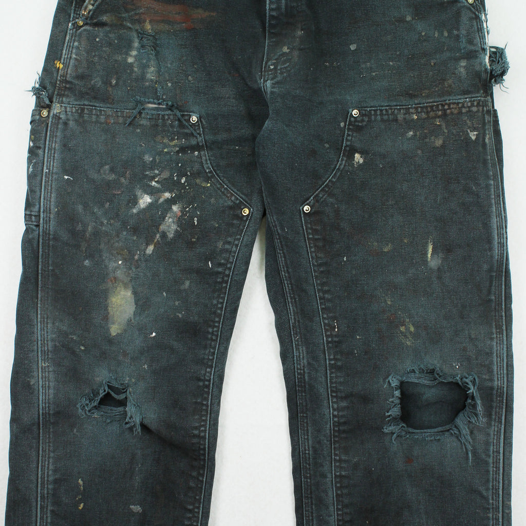 Vintage Distressed Carhartt Double Knee Denim 34