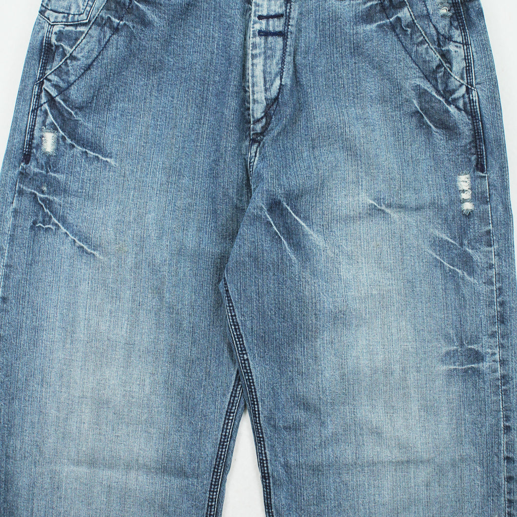 Y2K Phat Farm Baggy Medium Wash Denim 34