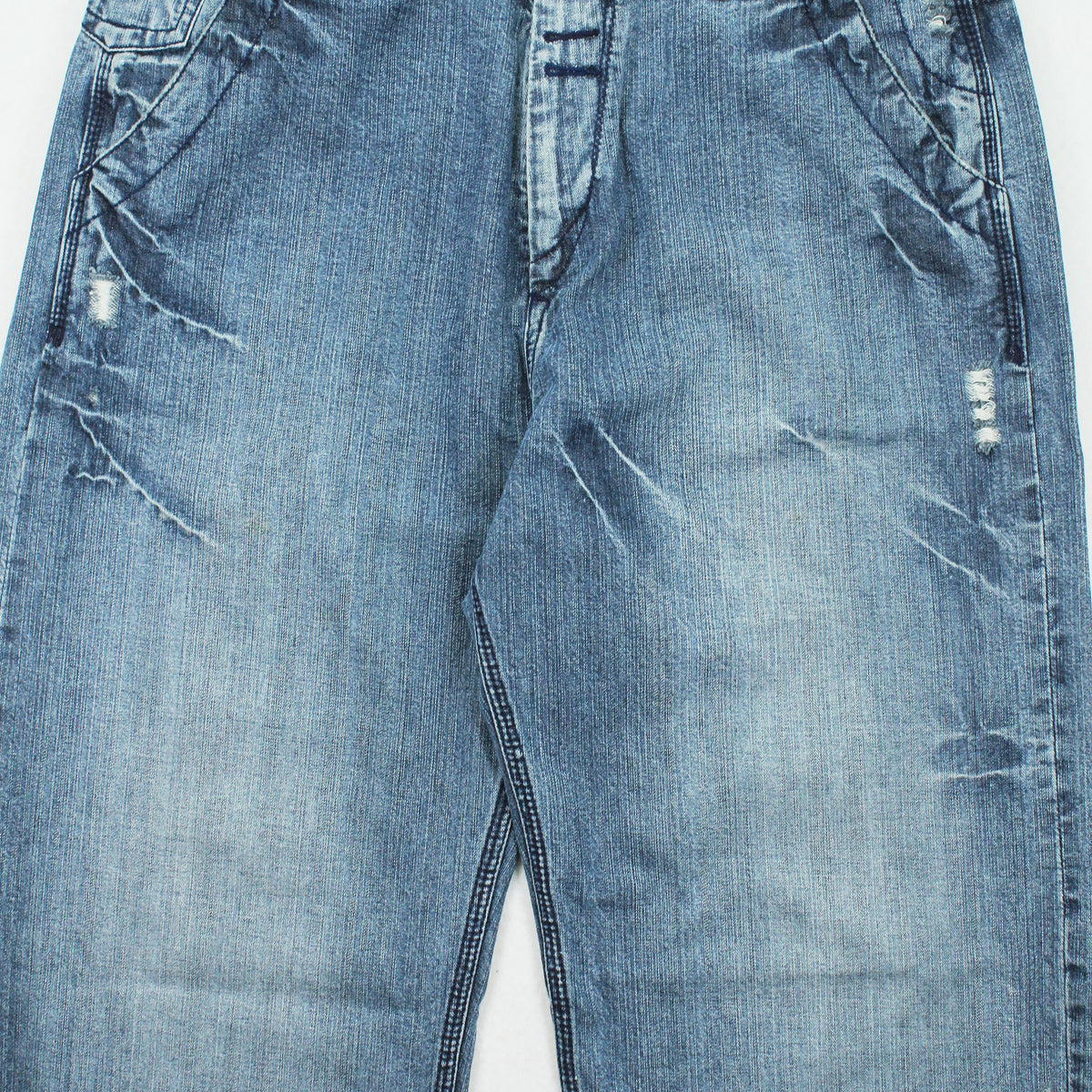 Y2K Phat Farm Baggy Medium Wash Denim 34
