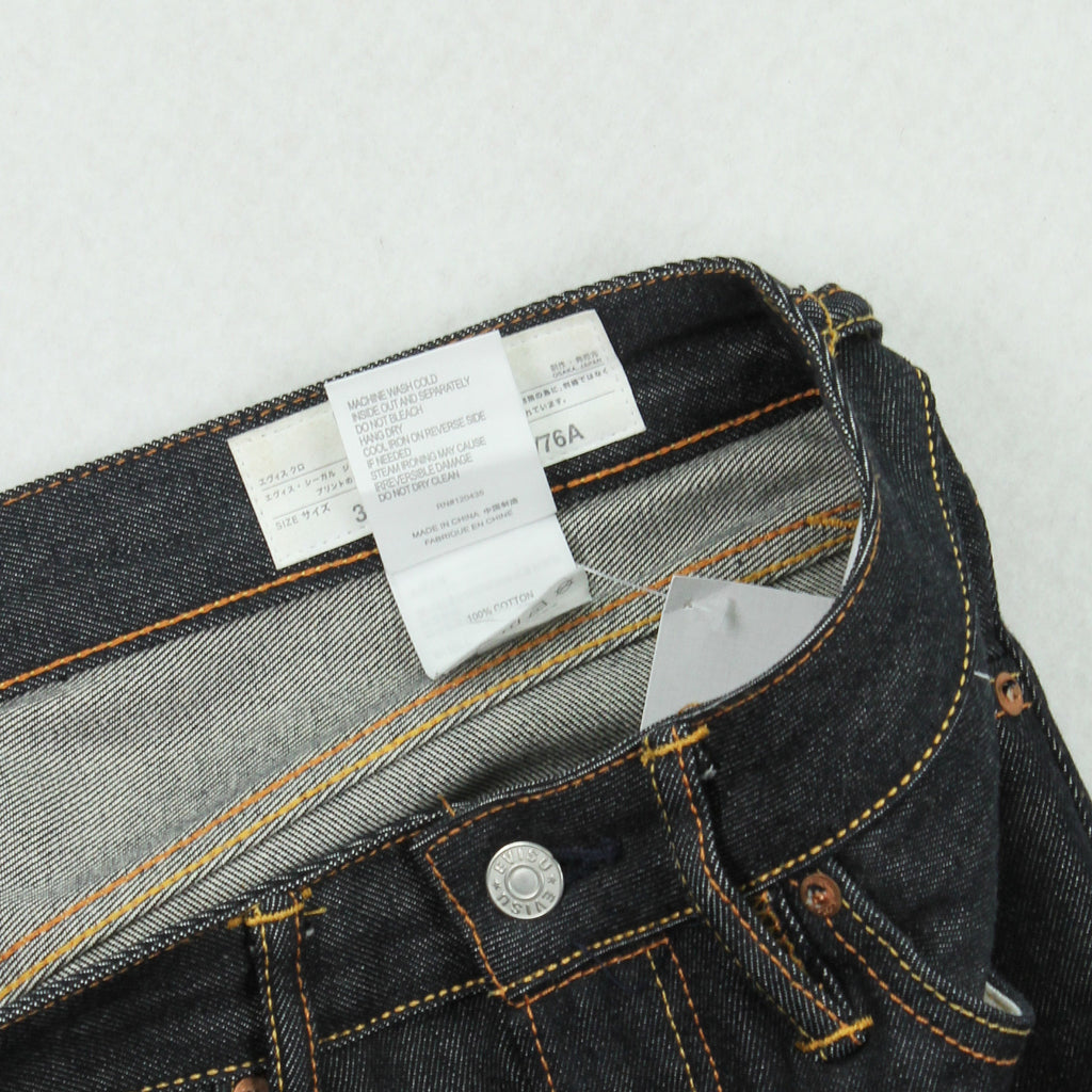 2017 Evisu Kuro Dark Wash Selvedge Denim 30