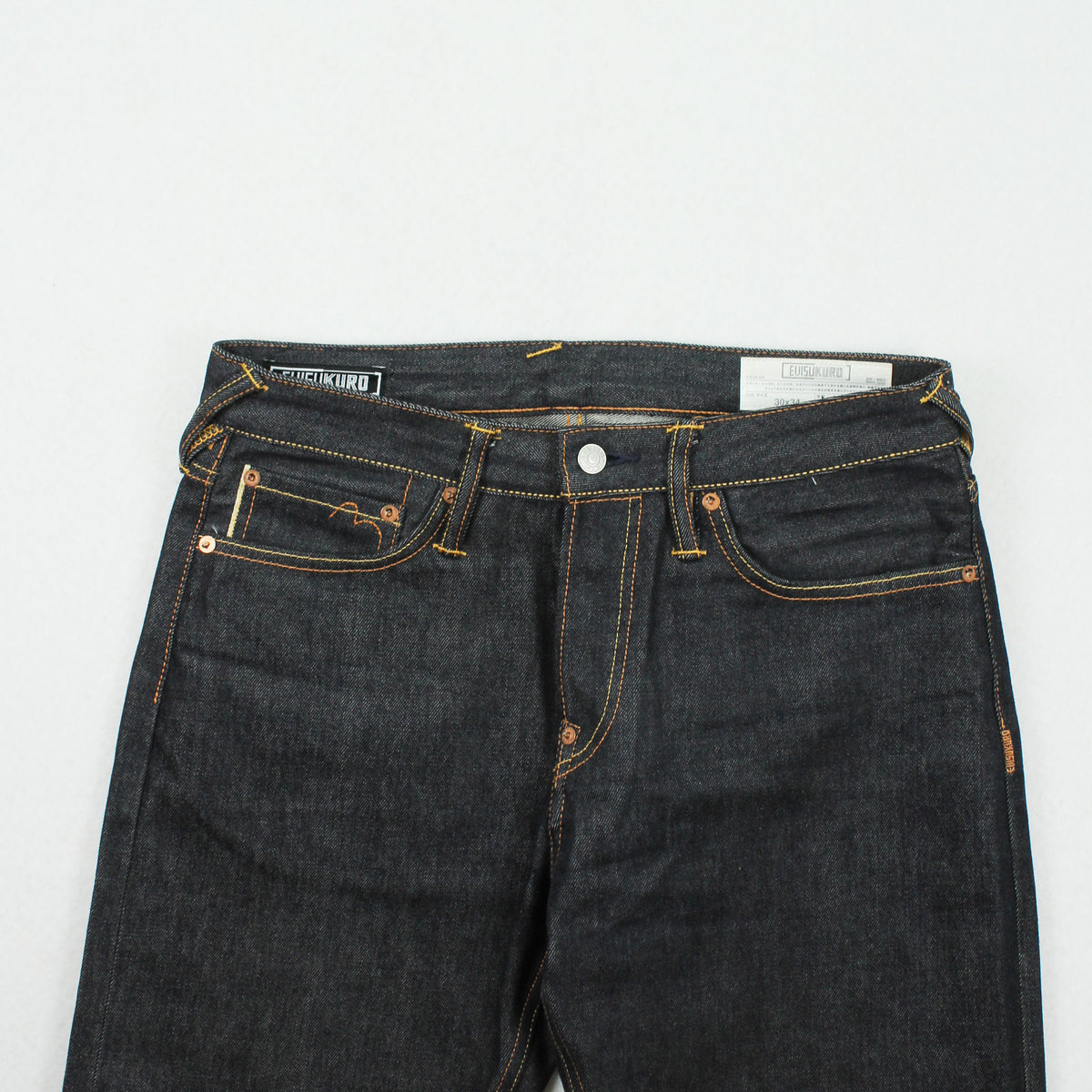 2017 Evisu Kuro Dark Wash Selvedge Denim 30