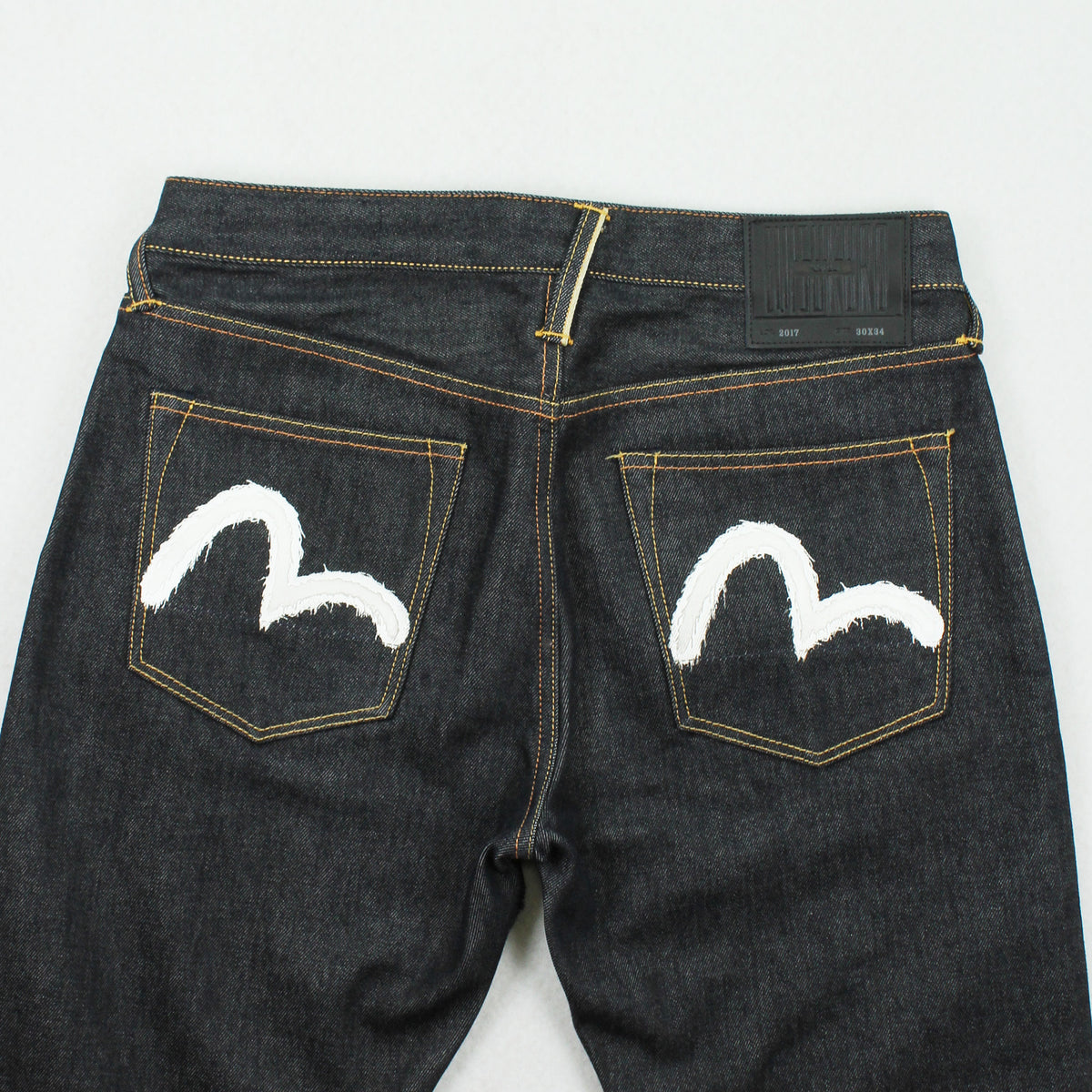 2017 Evisu Kuro Dark Wash Selvedge Denim 30