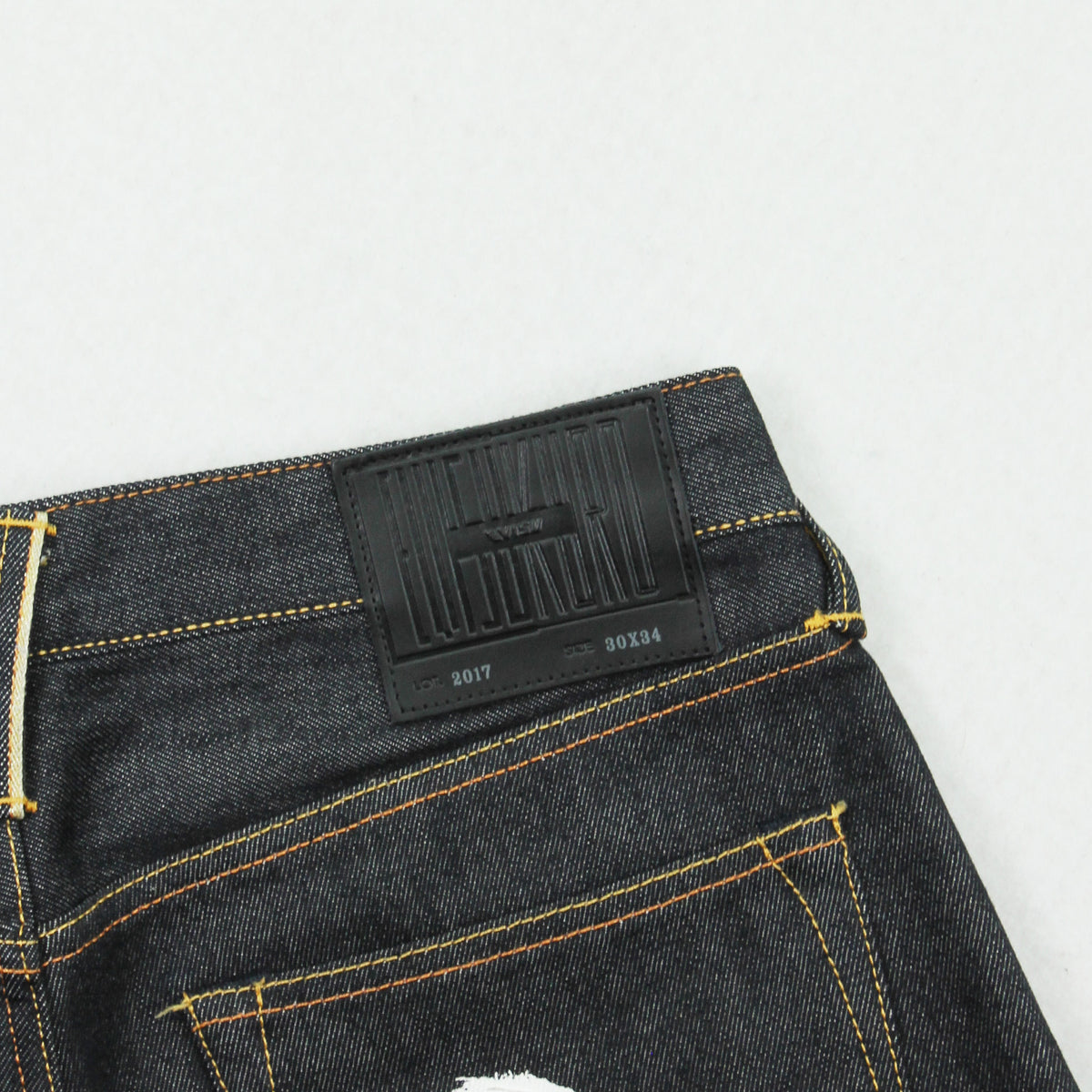 2017 Evisu Kuro Dark Wash Selvedge Denim 30