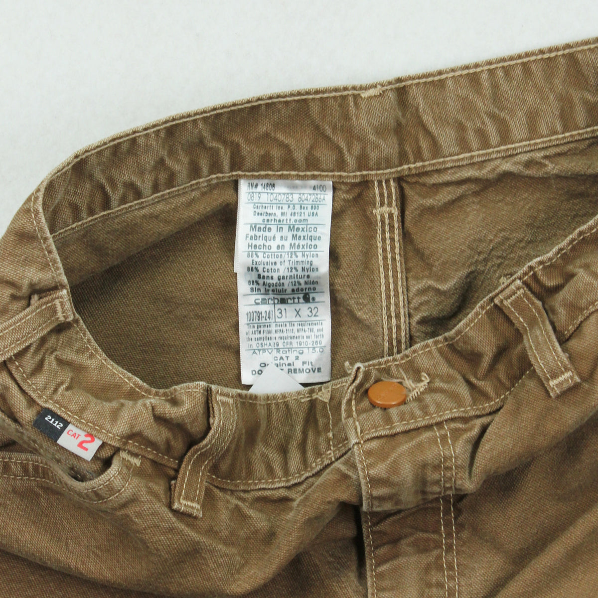 Vintage Carhartt FR Carpenter Denim 32
