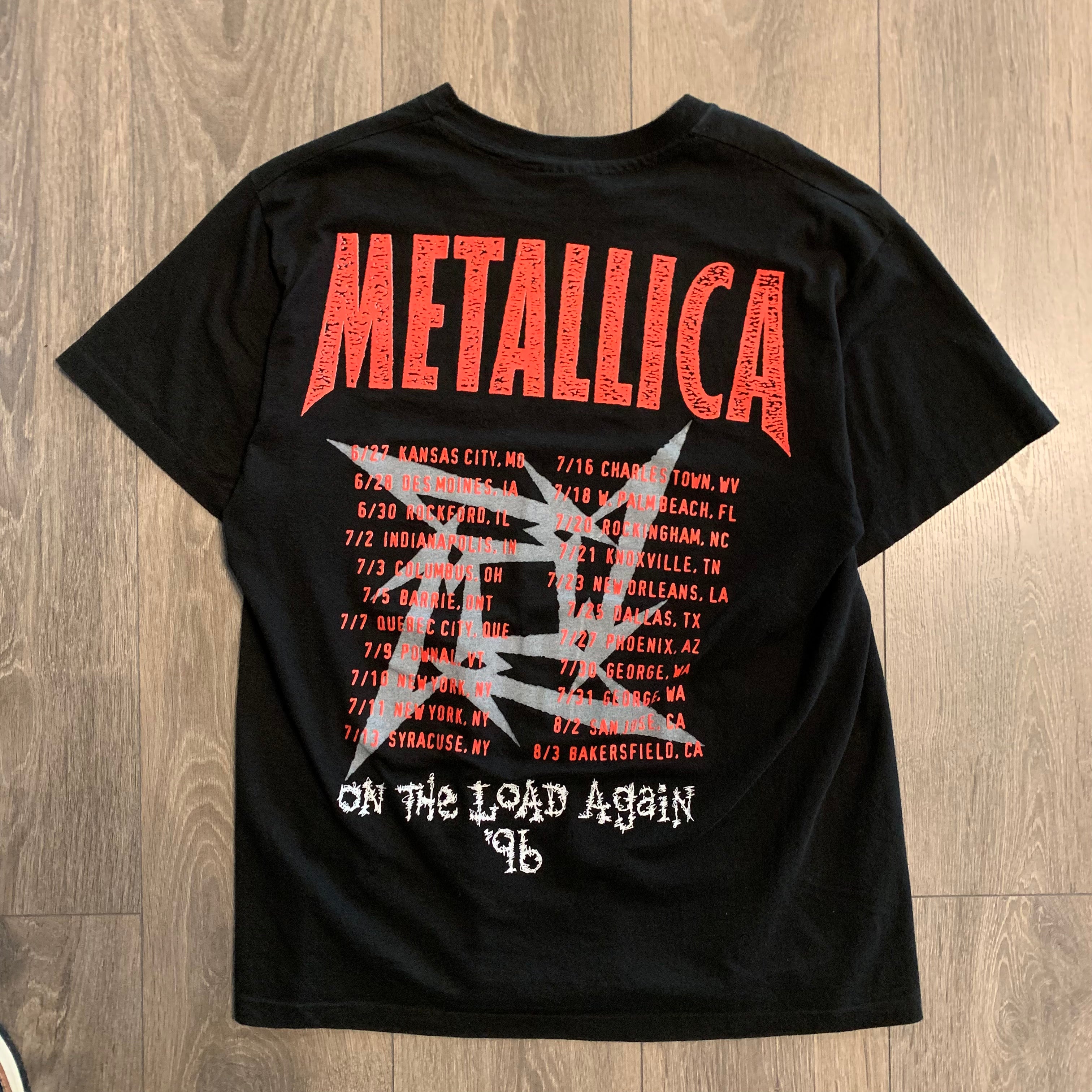 1996 Metallica Tour Tee L
