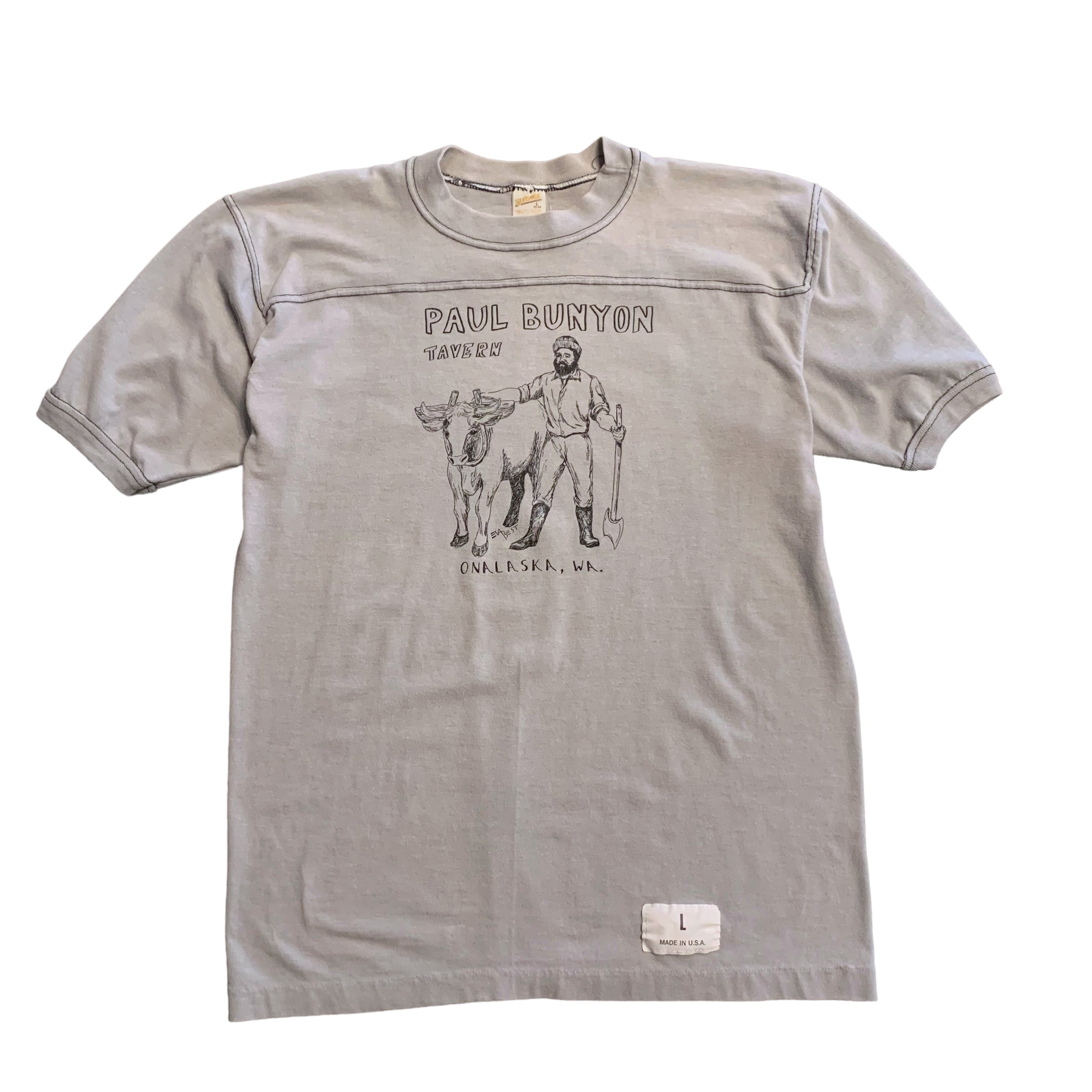 Vintage Paul Bunyon Tavern Tee L
