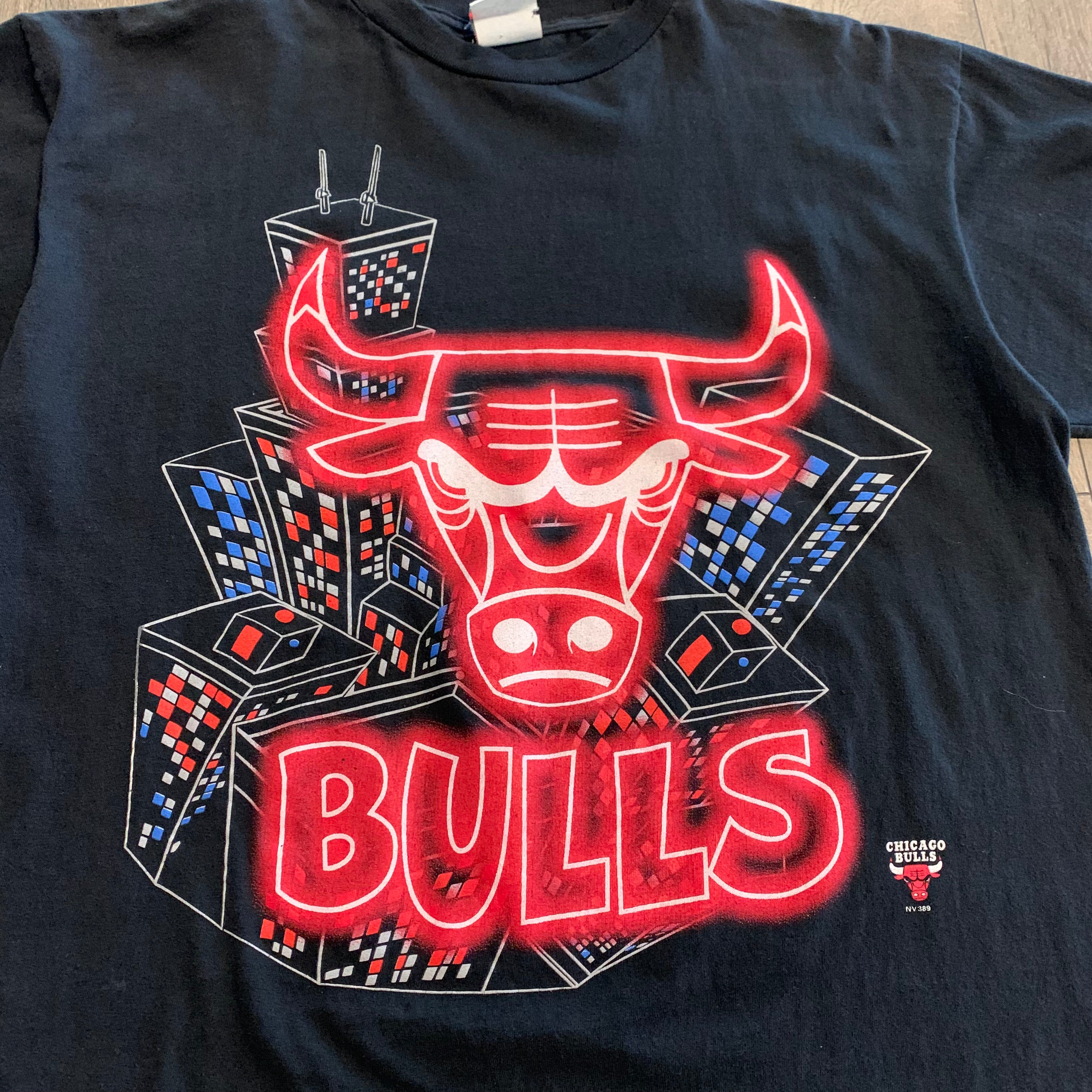 90s Chicago Bulls Graphic Tee XL