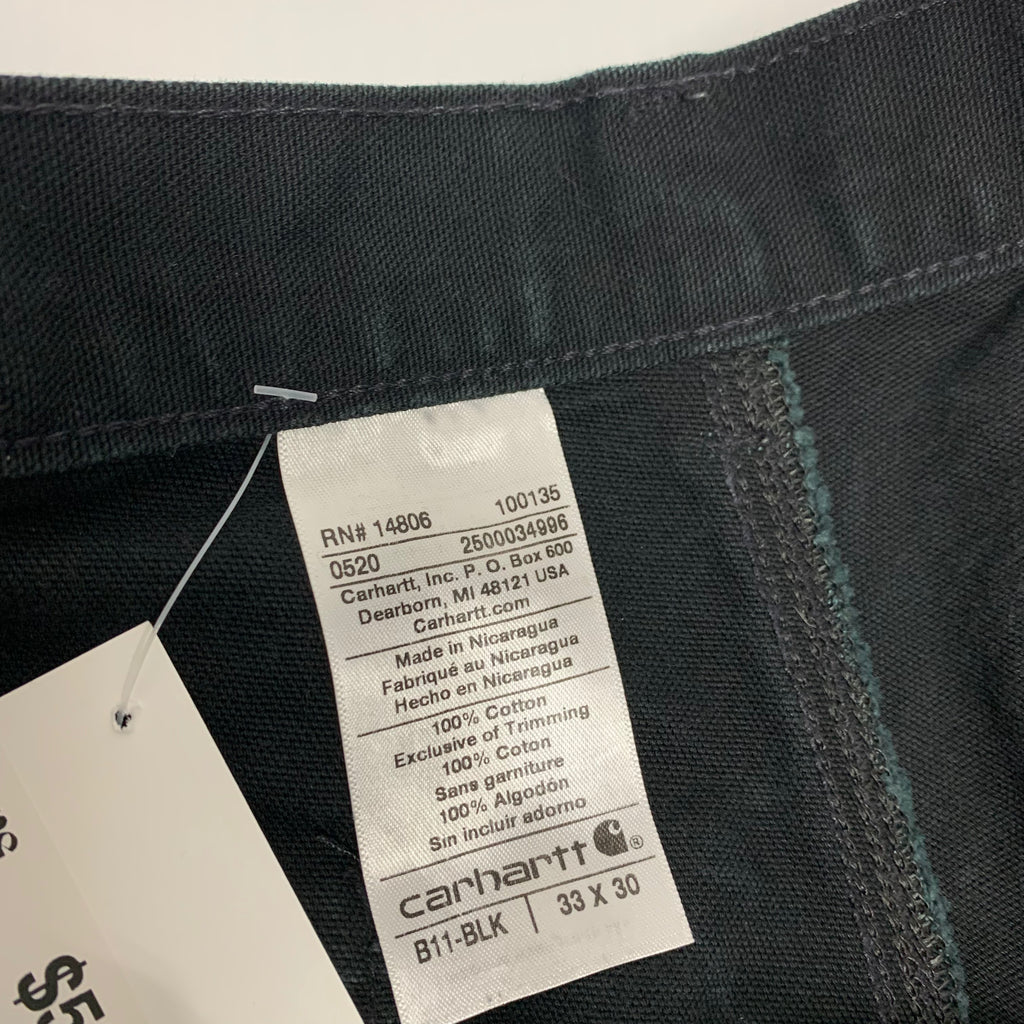 Black Carhartt Carpenter Denim 33