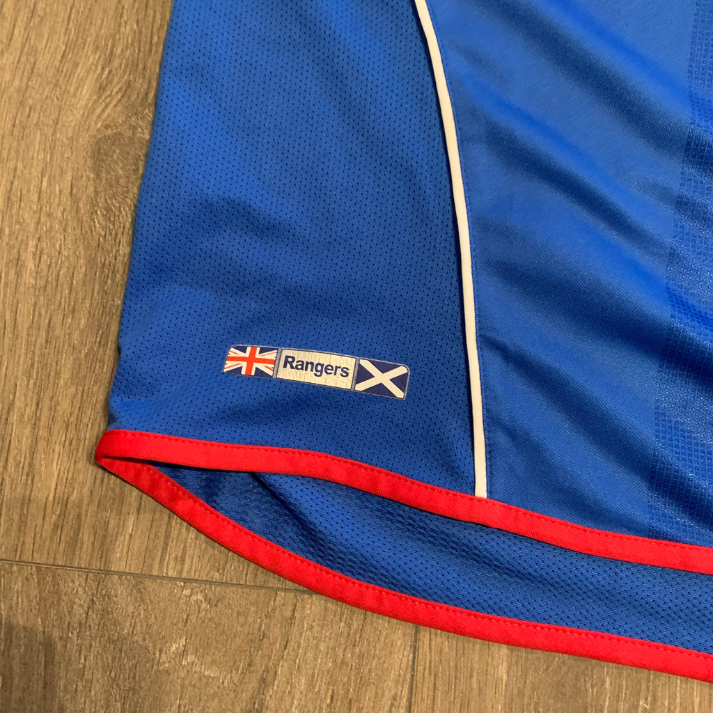 2005-06 Umbro Rangers home jersey M