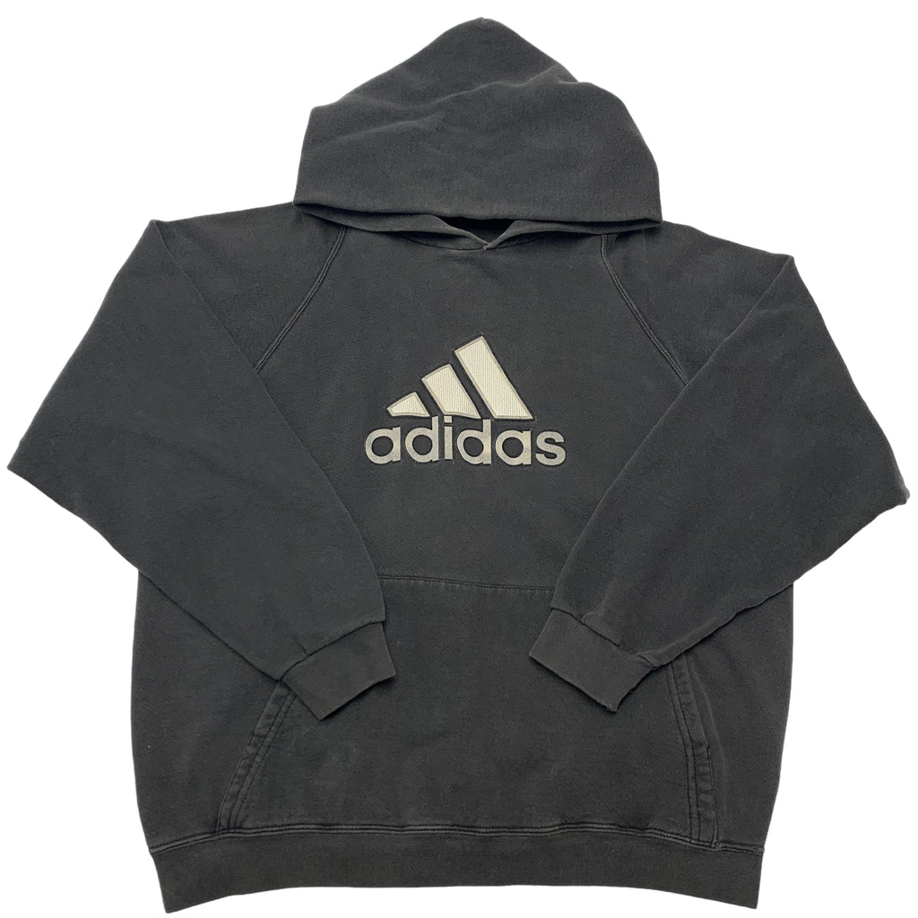 90s Adidas Logo Hoodie M