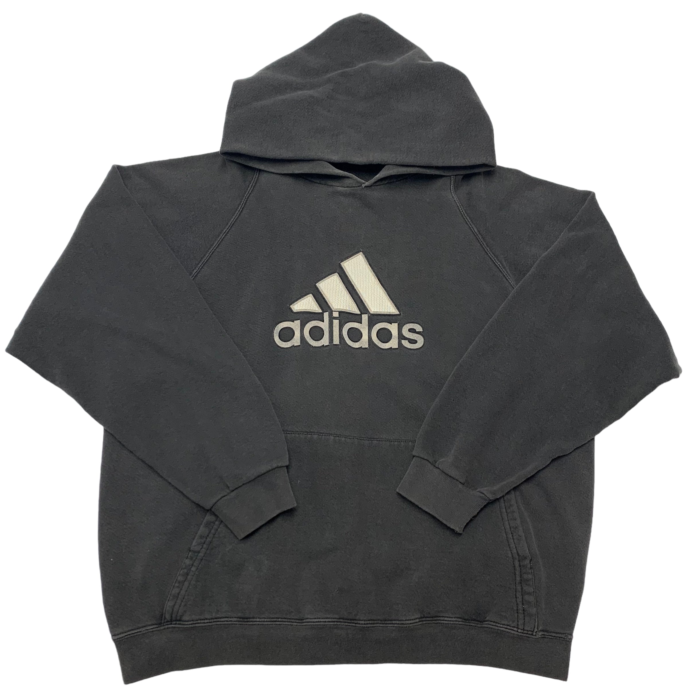 90s Adidas Logo Hoodie M