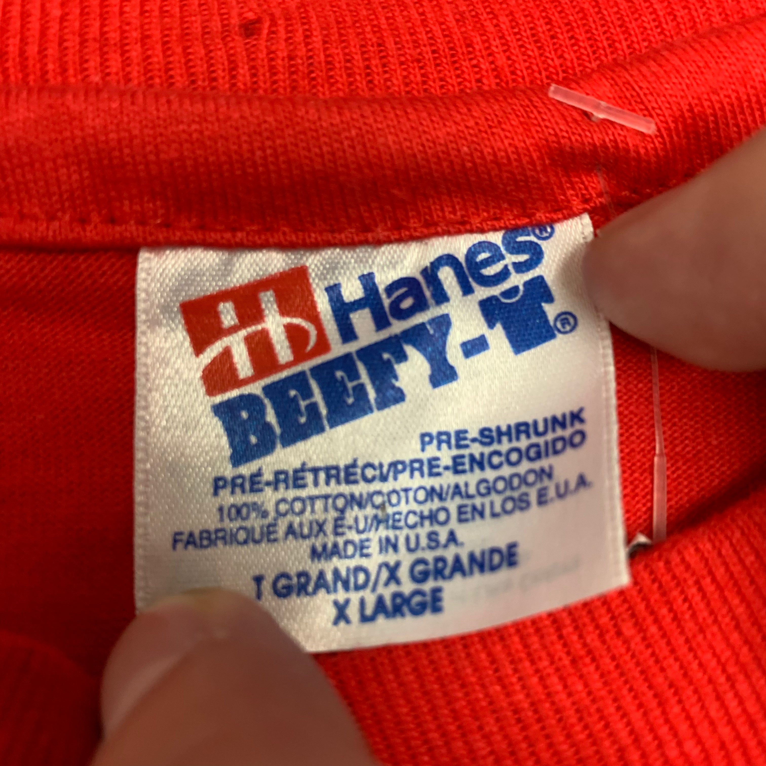 90s Red Mickey Tee XL