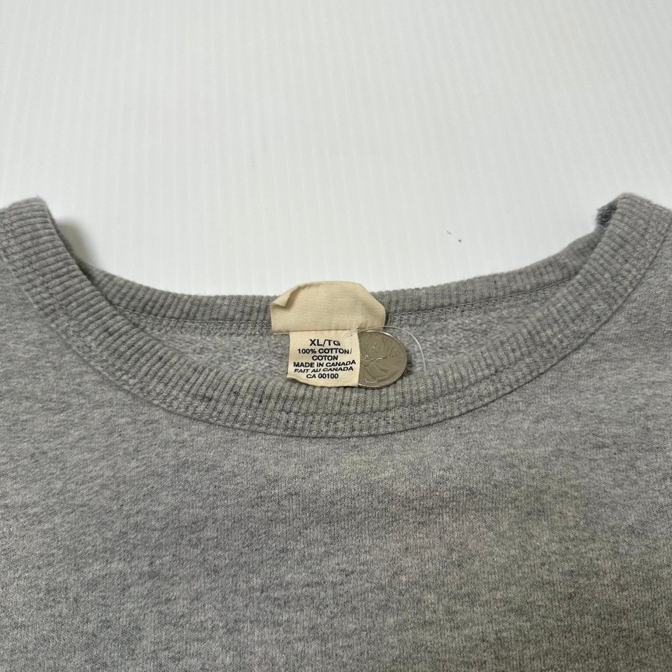 90s Cherokee Basic Grey Crewneck Sweatshirt XL