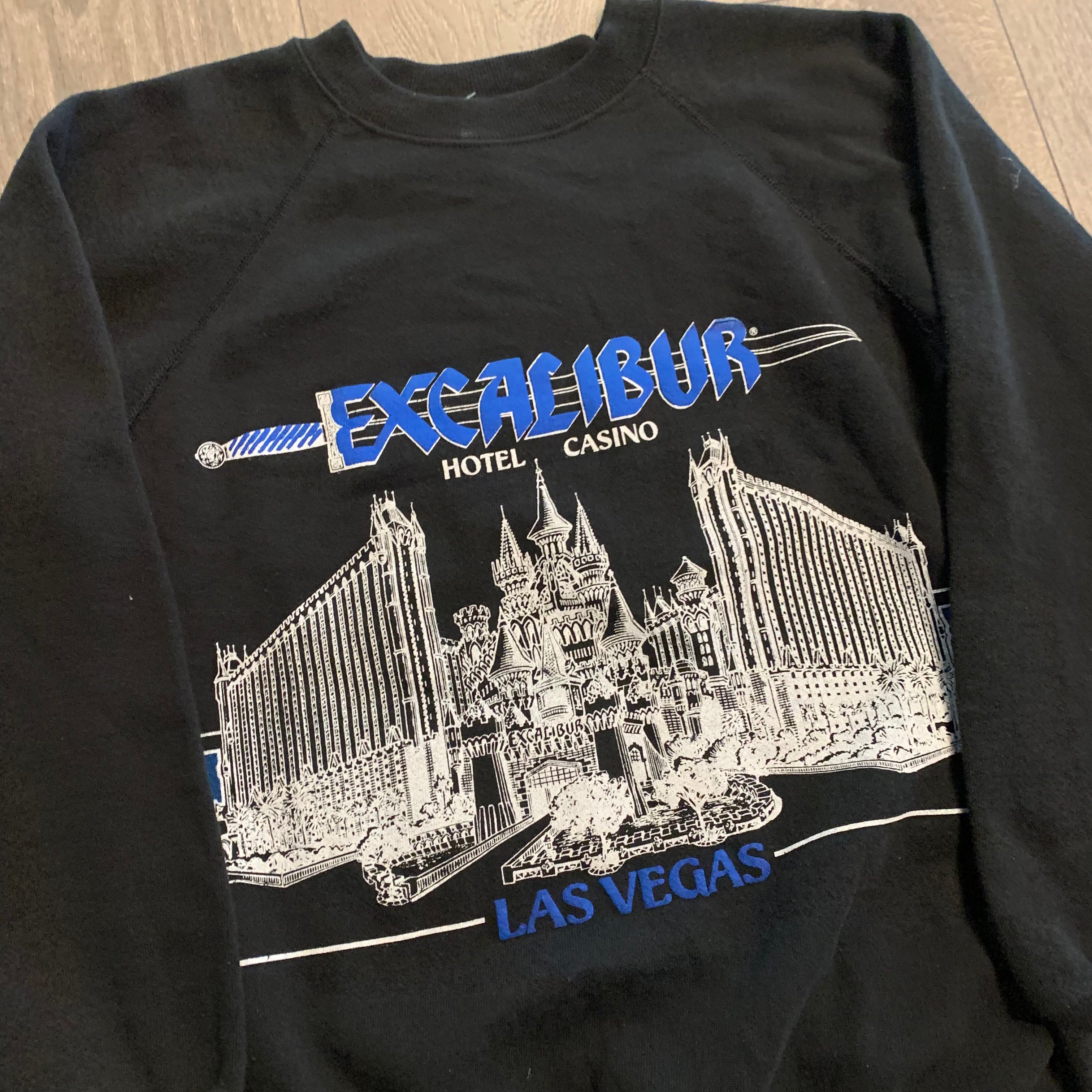 80s Excalibur Las Vegas Crewneck M